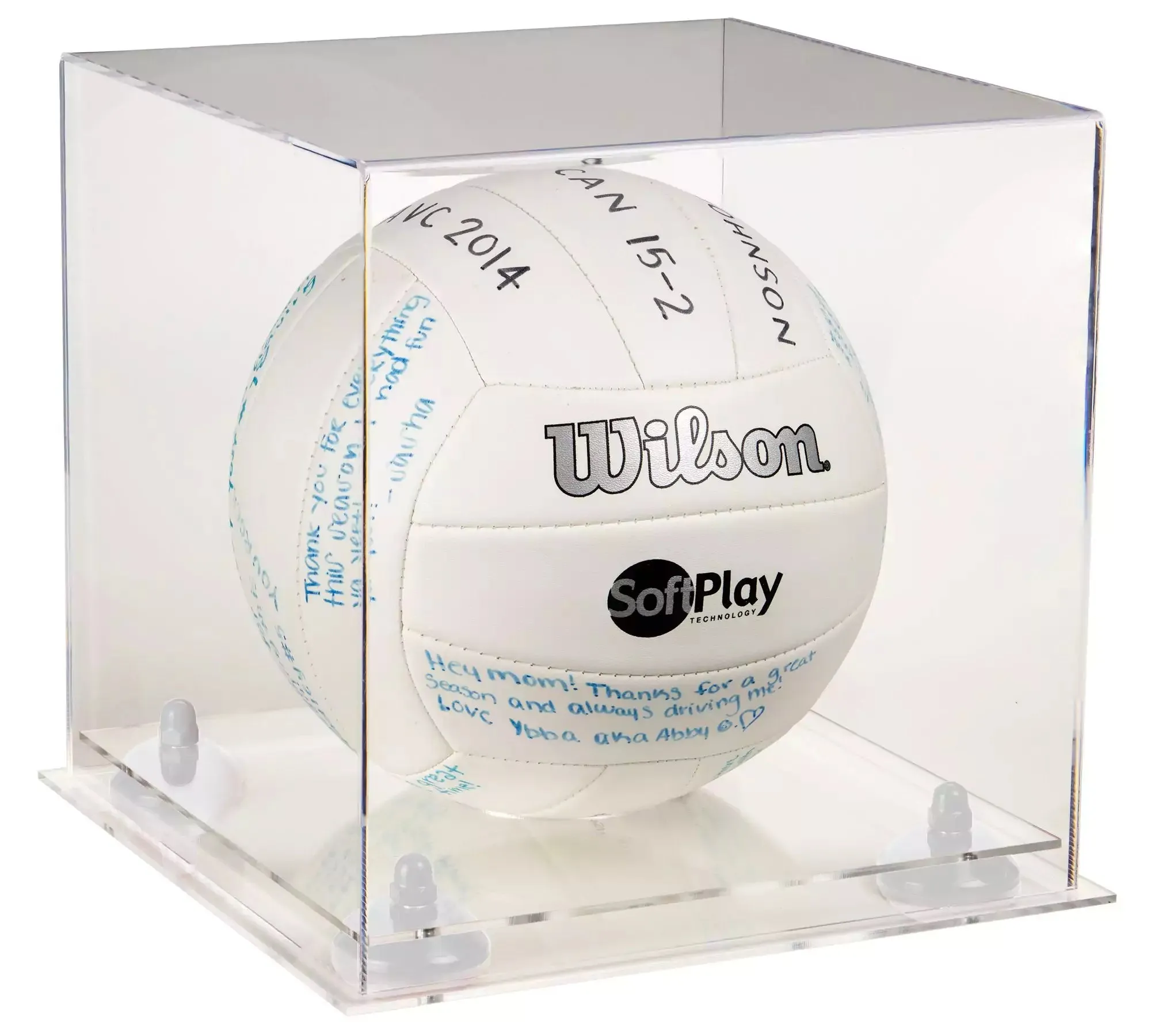 Acrylic Volleyball Display Case - Clear(A027/B02)