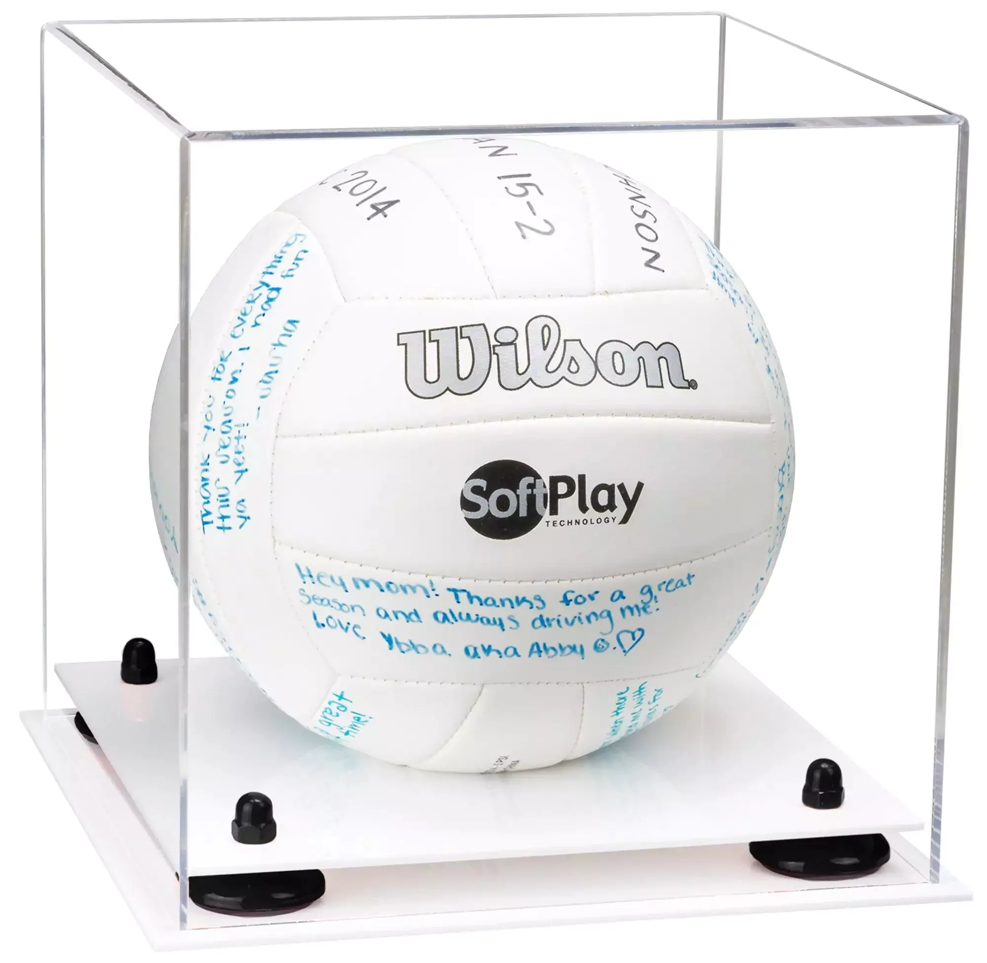 Acrylic Volleyball Display Case - Clear(A027/B02)