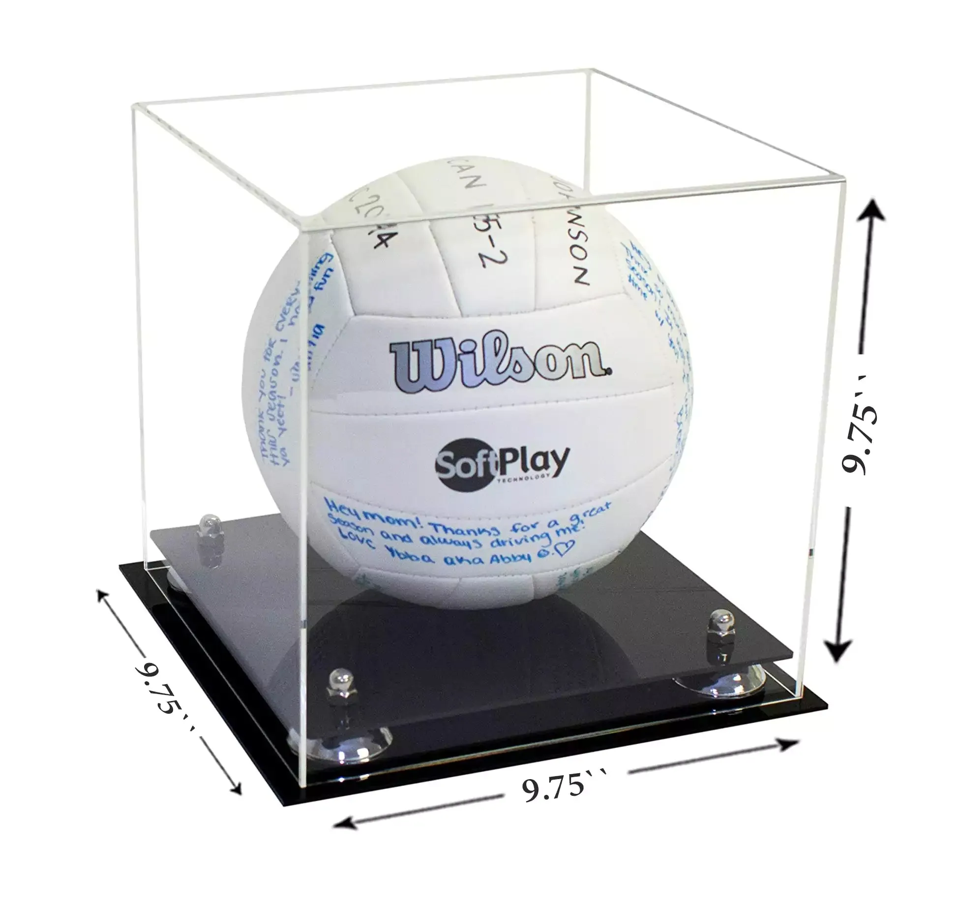 Acrylic Volleyball Display Case - Clear(A027/B02)