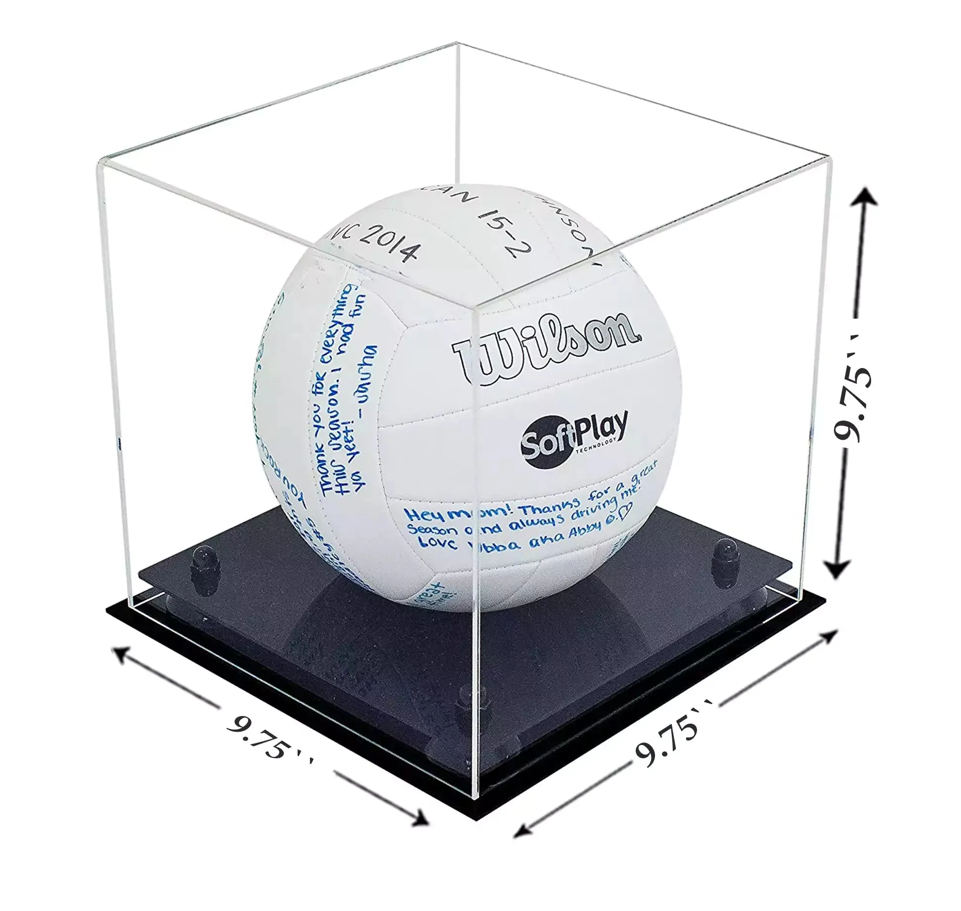 Acrylic Volleyball Display Case - Clear(A027/B02)