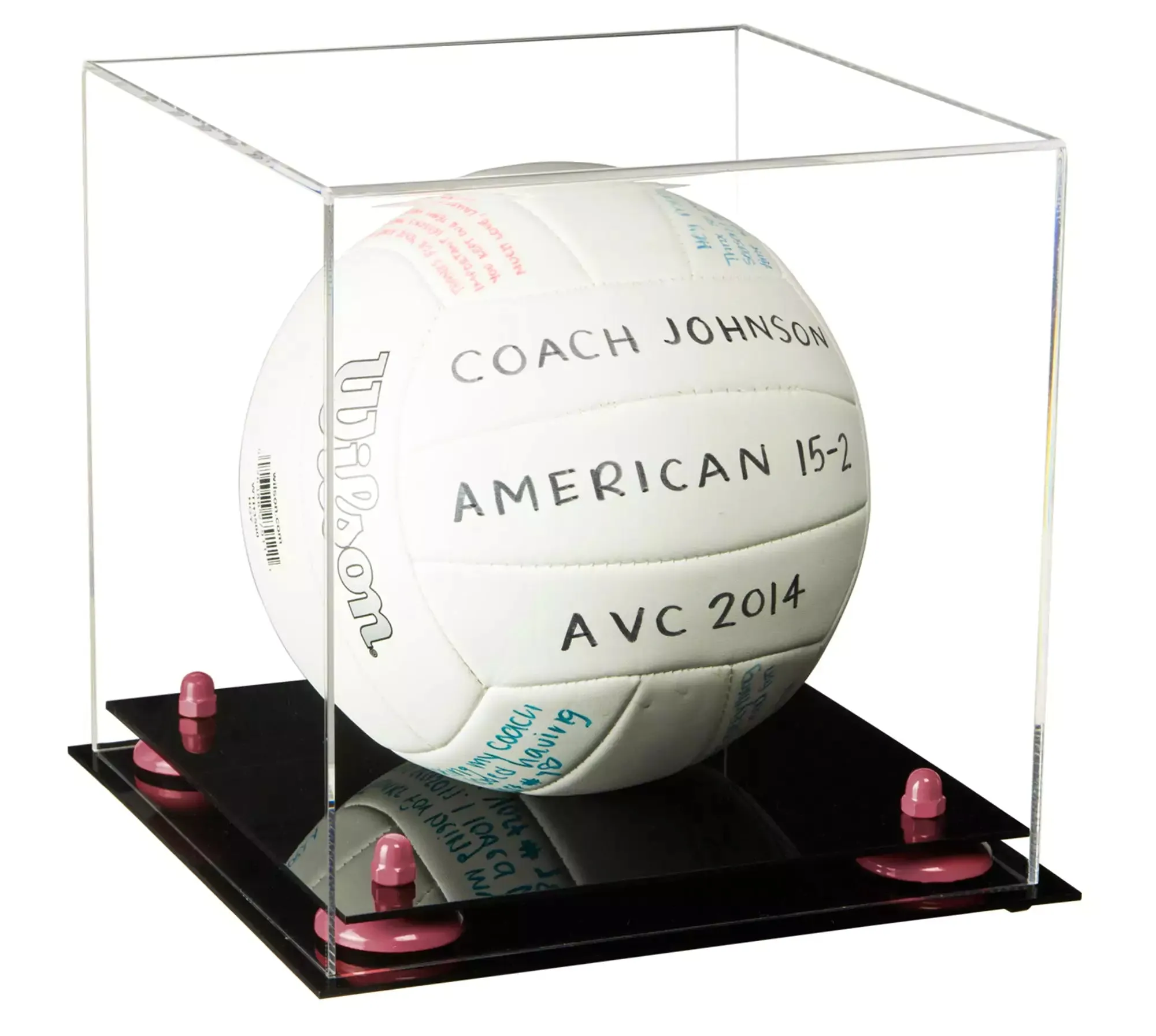 Acrylic Volleyball Display Case - Clear(A027/B02)