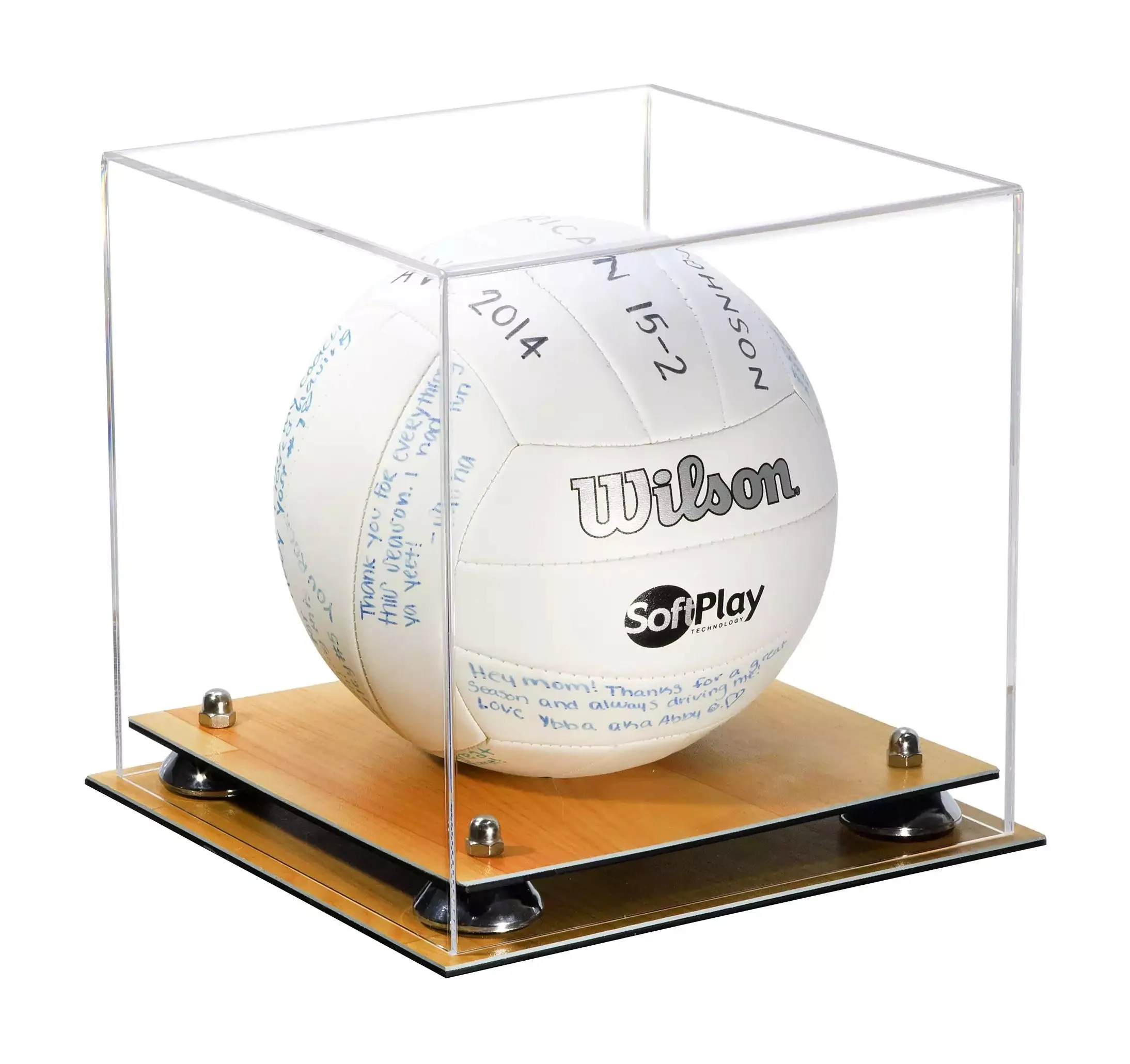 Acrylic Volleyball Display Case - Clear(A027/B02)