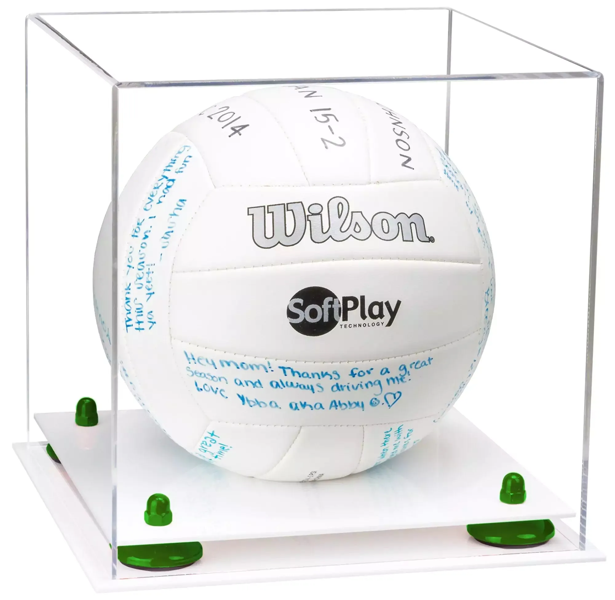 Acrylic Volleyball Display Case - Clear(A027/B02)