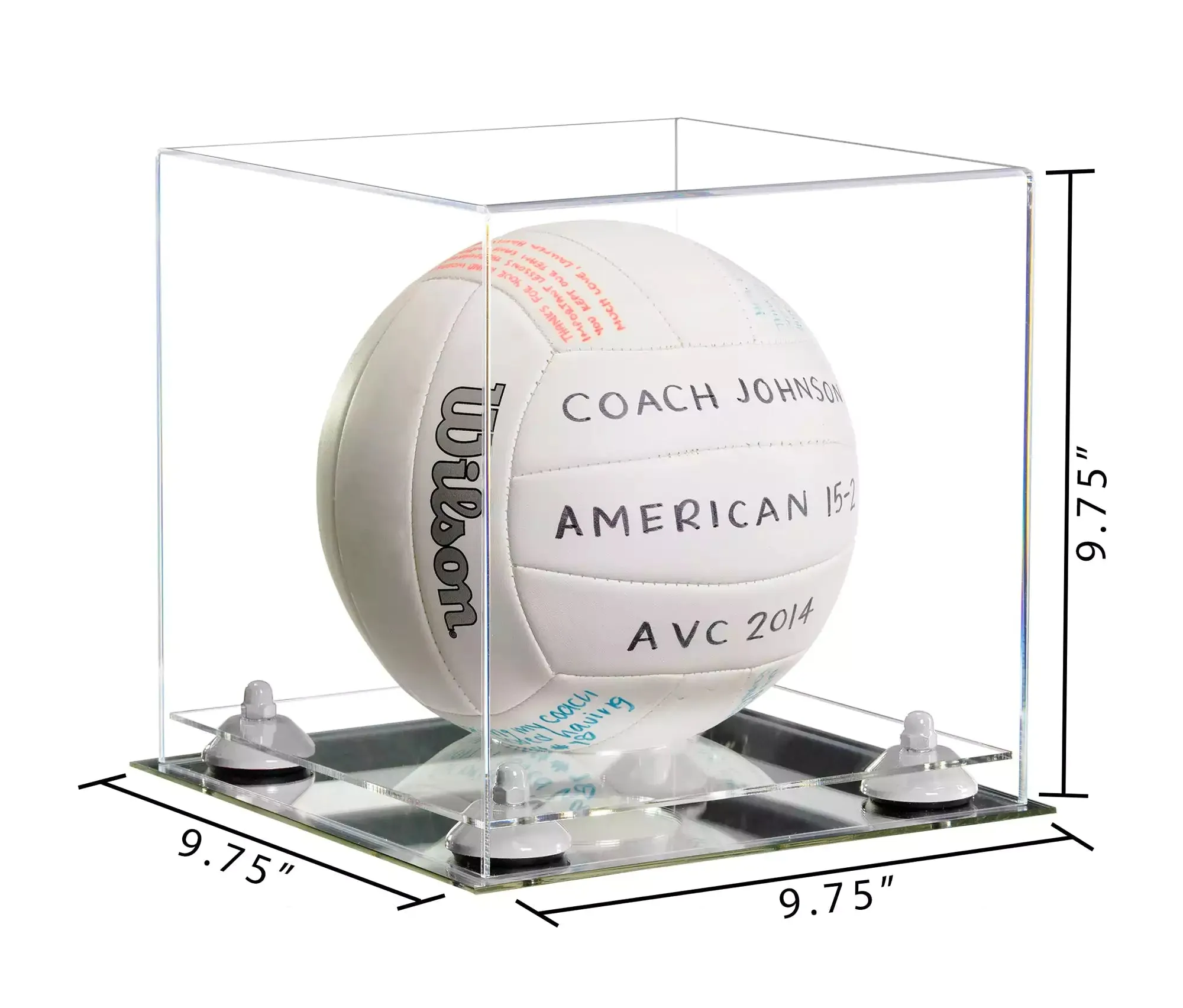 Acrylic Volleyball Display Case - Clear(A027/B02)