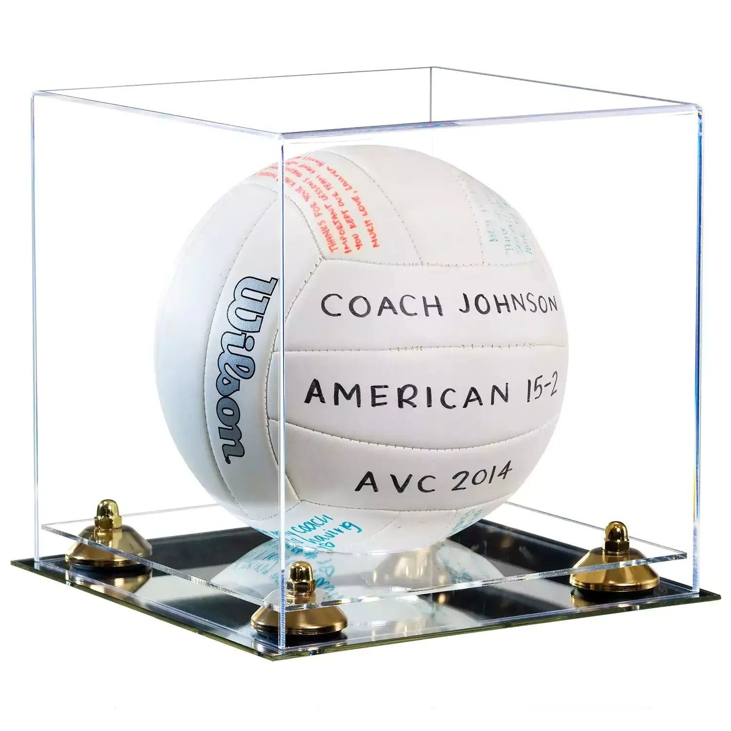 Acrylic Volleyball Display Case - Clear(A027/B02)