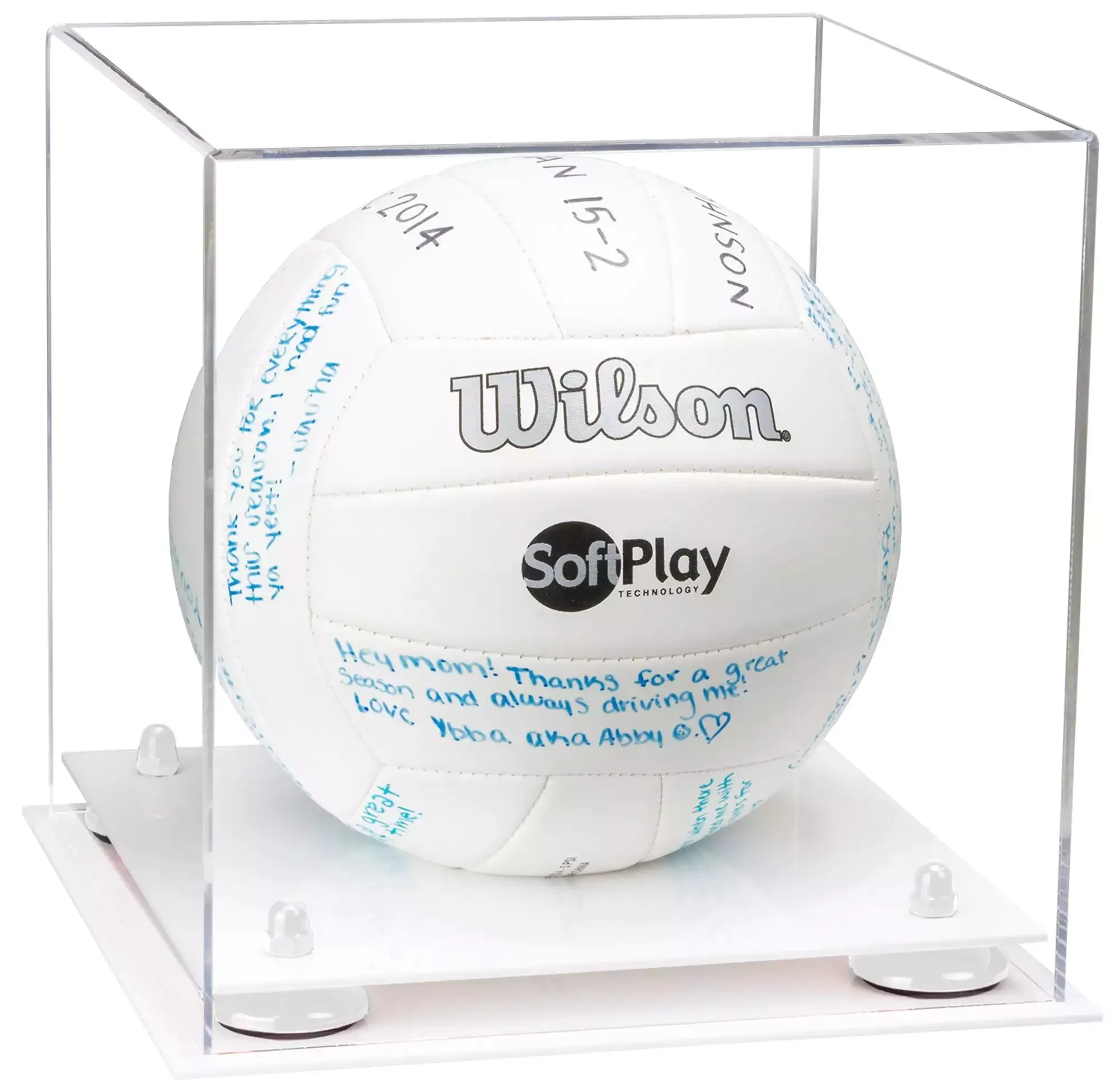 Acrylic Volleyball Display Case - Clear(A027/B02)