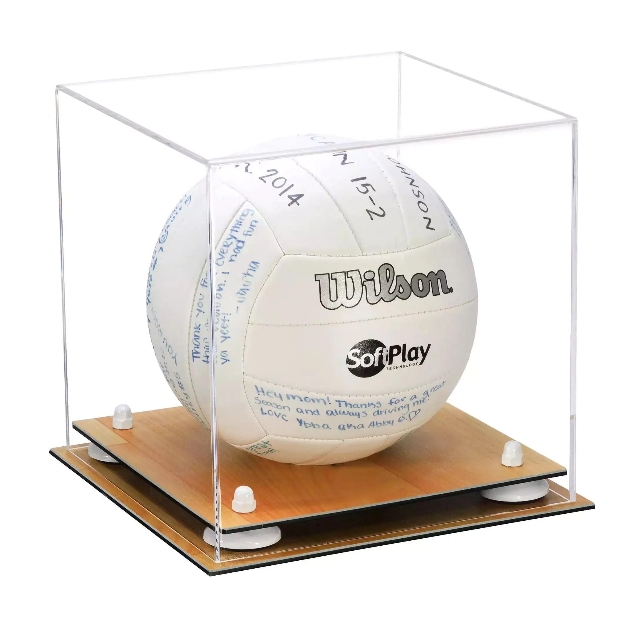 Acrylic Volleyball Display Case - Clear(A027/B02)