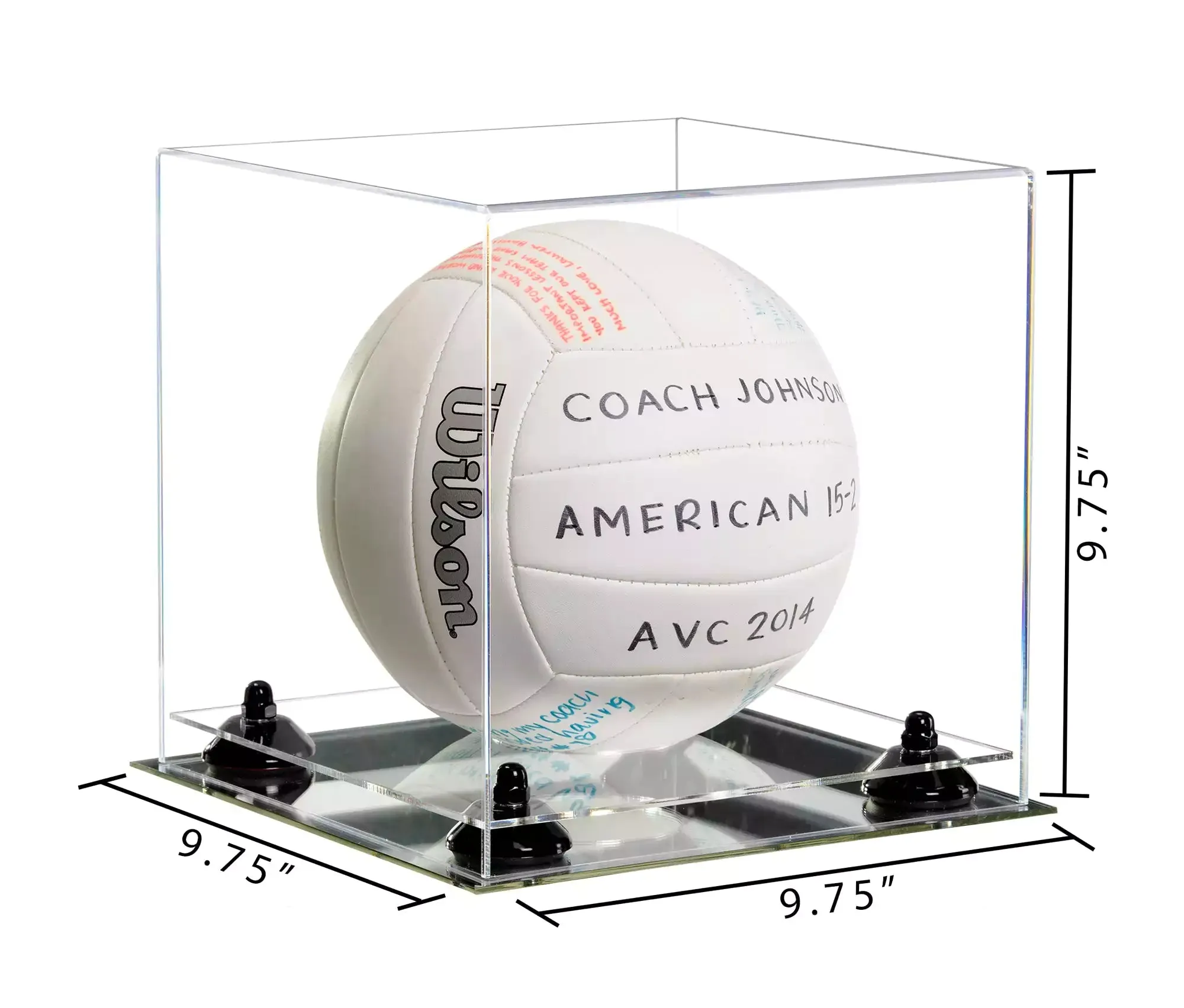 Acrylic Volleyball Display Case - Clear(A027/B02)