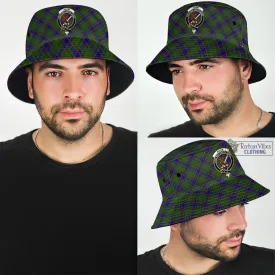 Adam Tartan Bucket Hat with Family Crest