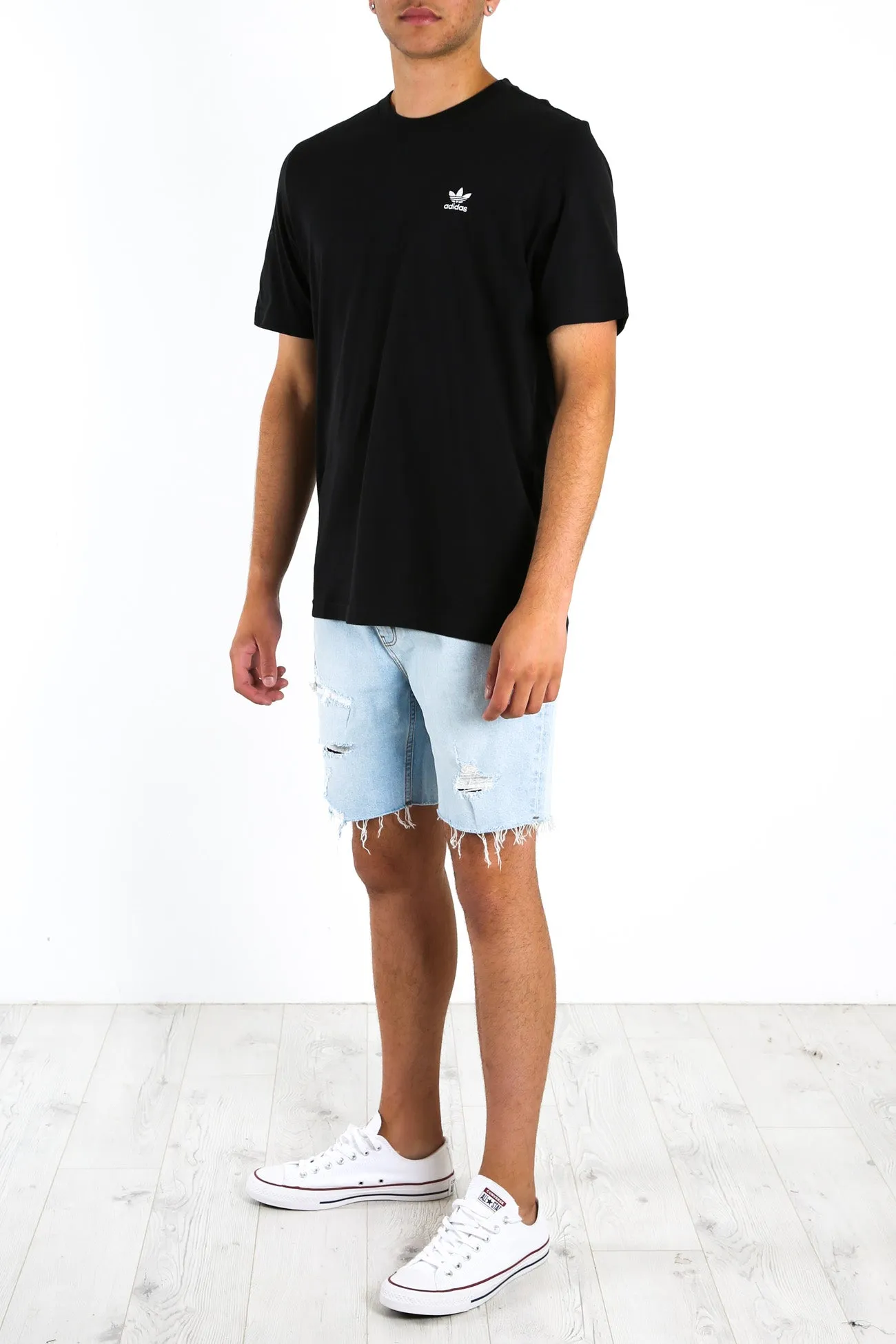 Adicolor Essentials Trefoil Tee Black