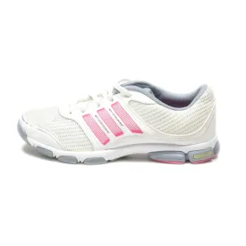 Adidas 3D Cushion Sport Shoes Leather White Colour For Women