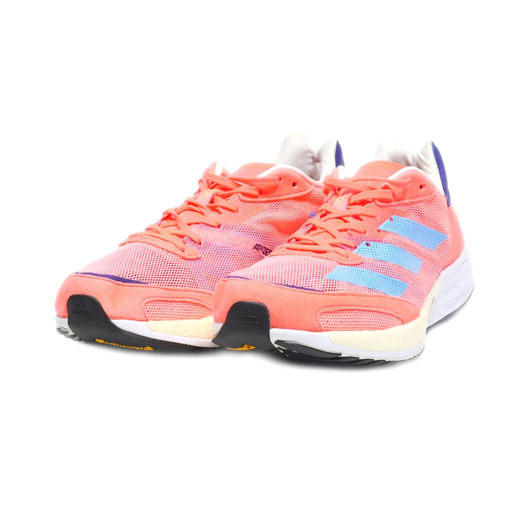 Adidas Adizero Adios 6 Sport Shoes Fabric Orange Colour For Women