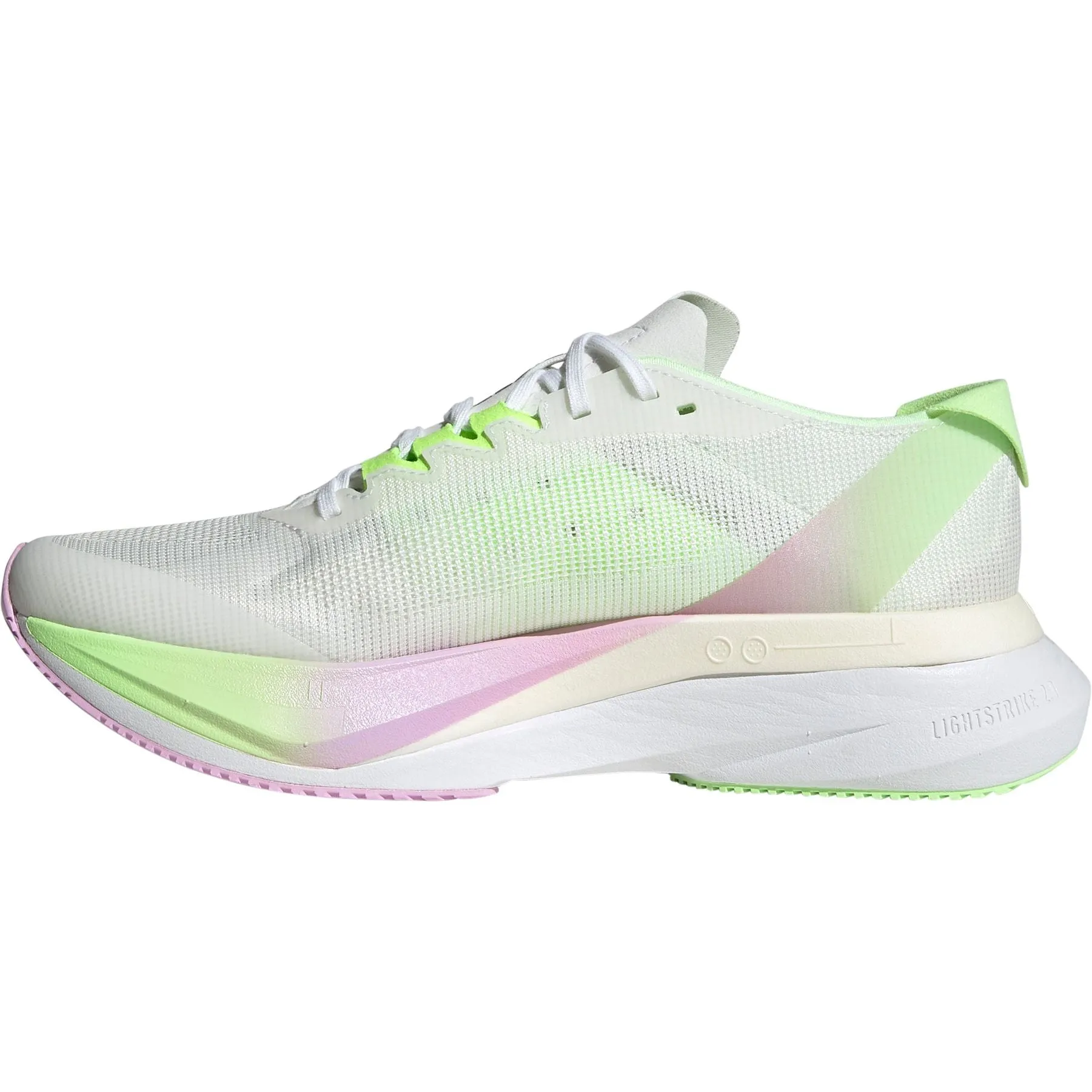 adidas Adizero Boston 12 Womens Running Shoes - White