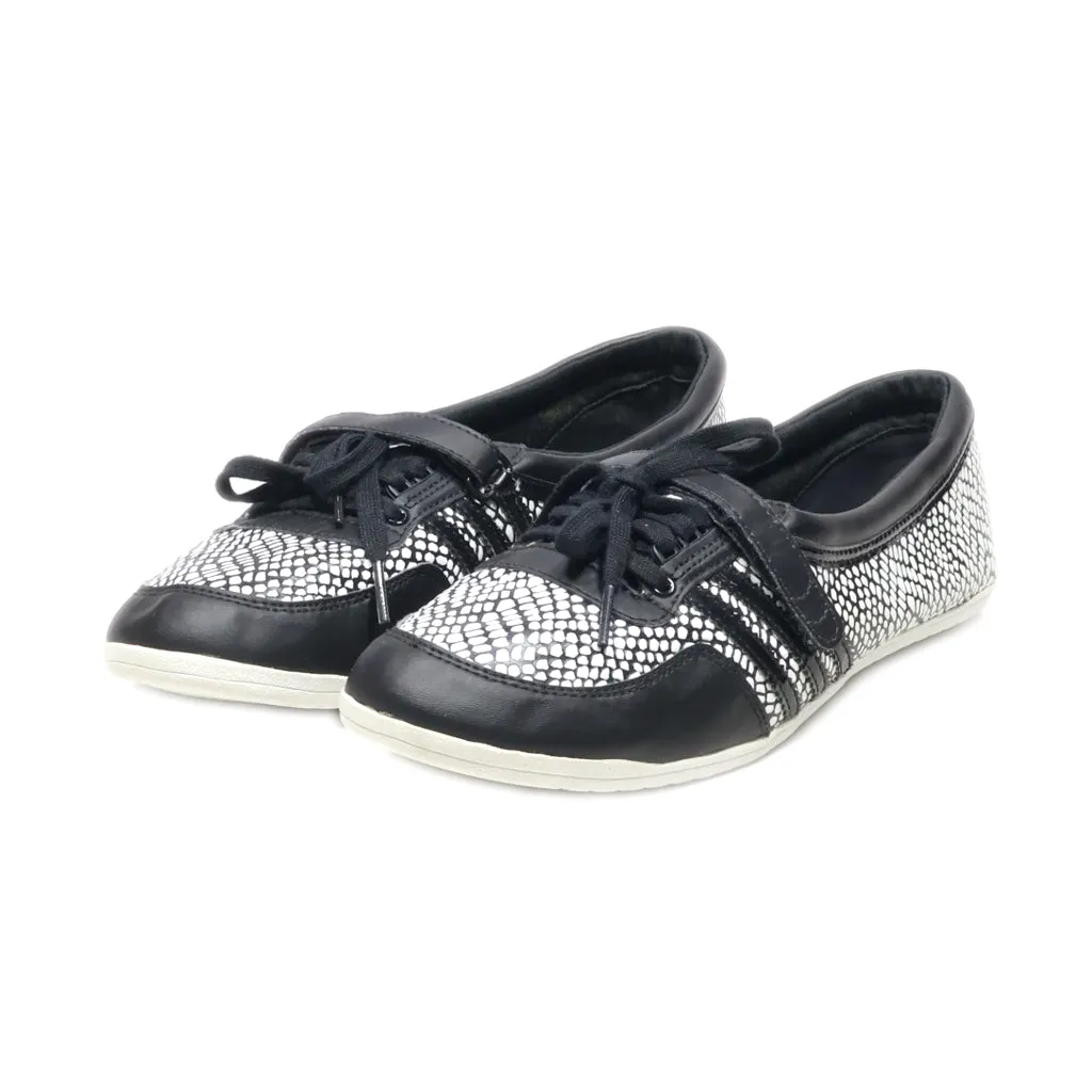 Adidas Concord Round Loafers Leather Black Colour For Women