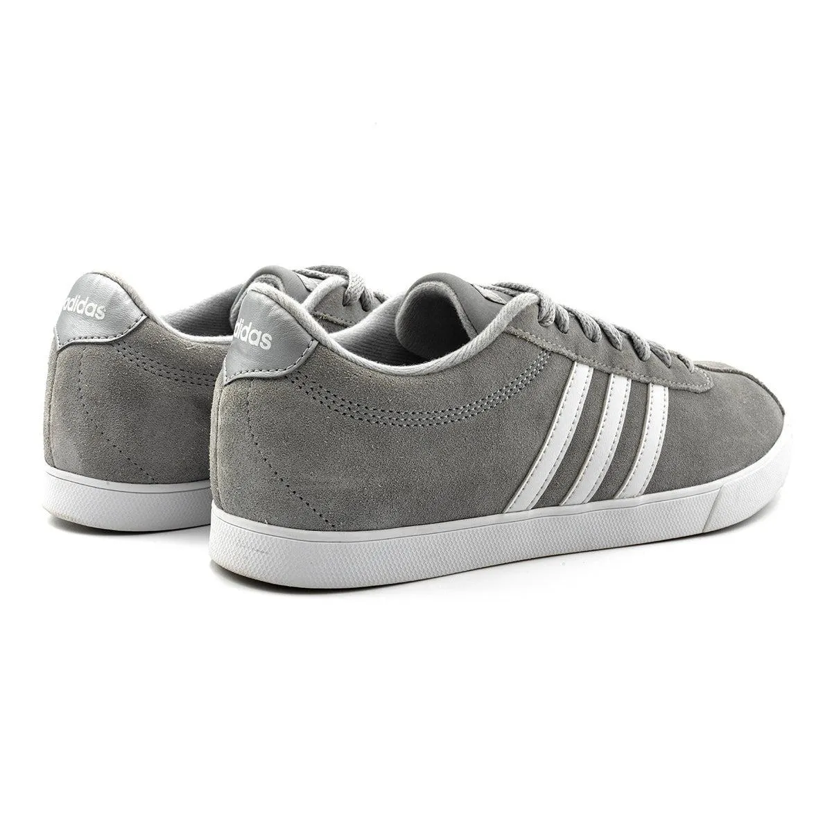 Adidas Courtset Low-Top Sneakers Leather Grey Colour For Women