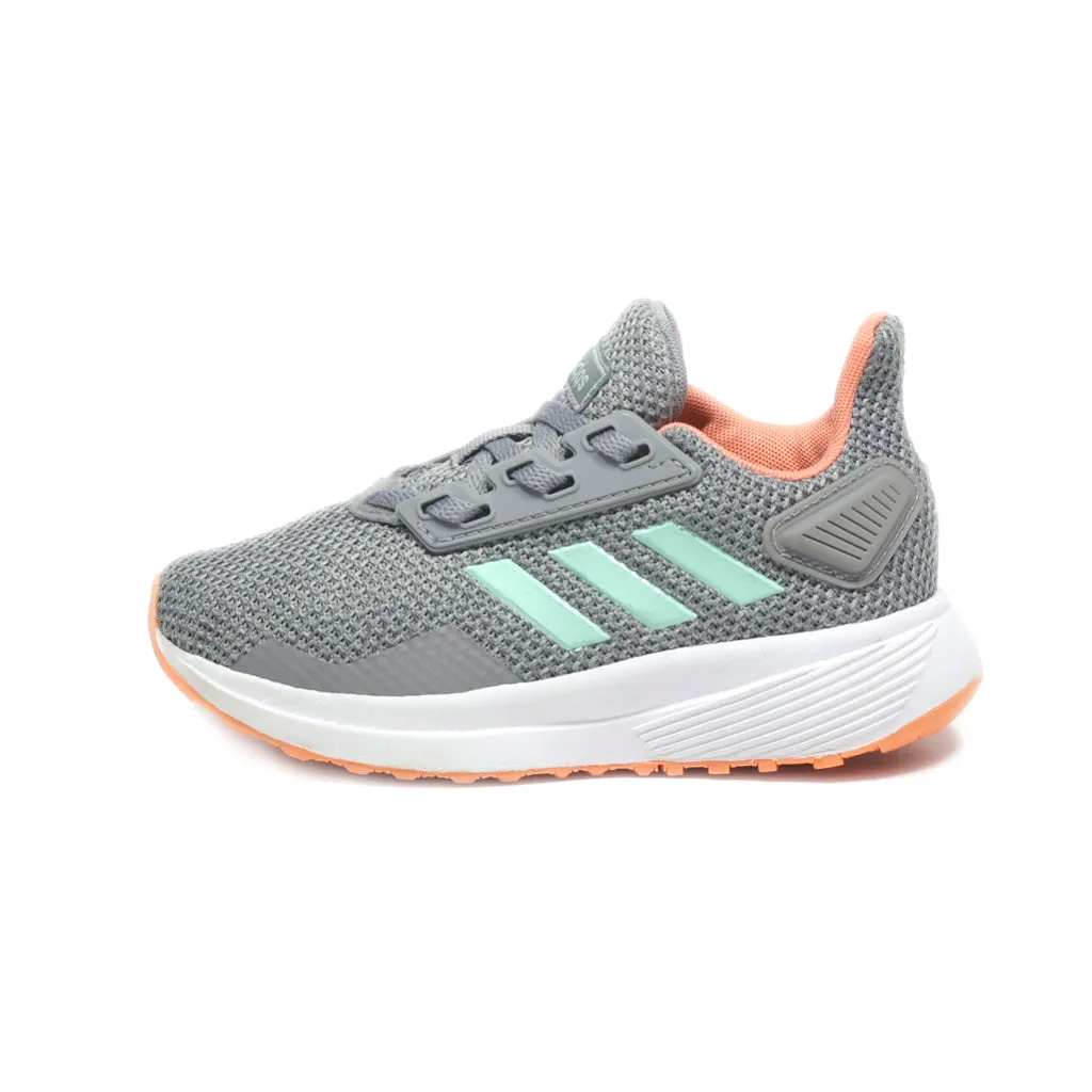 Adidas Duramo 9 Sport Shoes Fabric Grey Colour For Kids