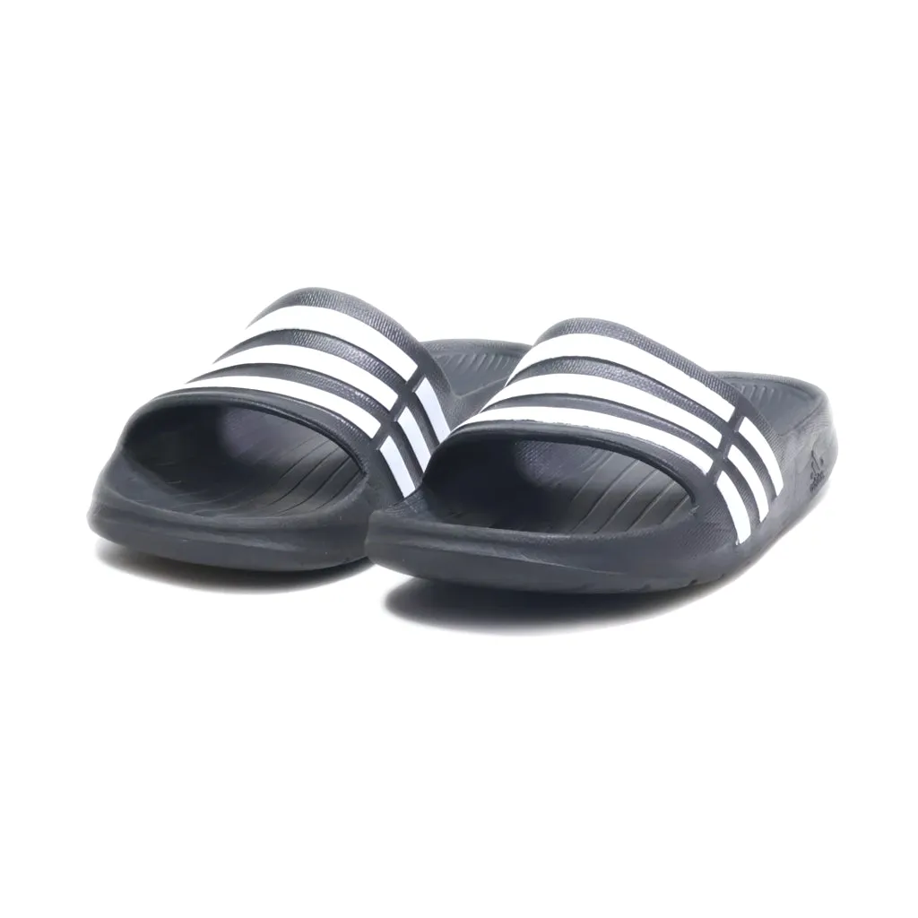 Adidas Duramo Flat Sandals Eva Black Colour For Kids