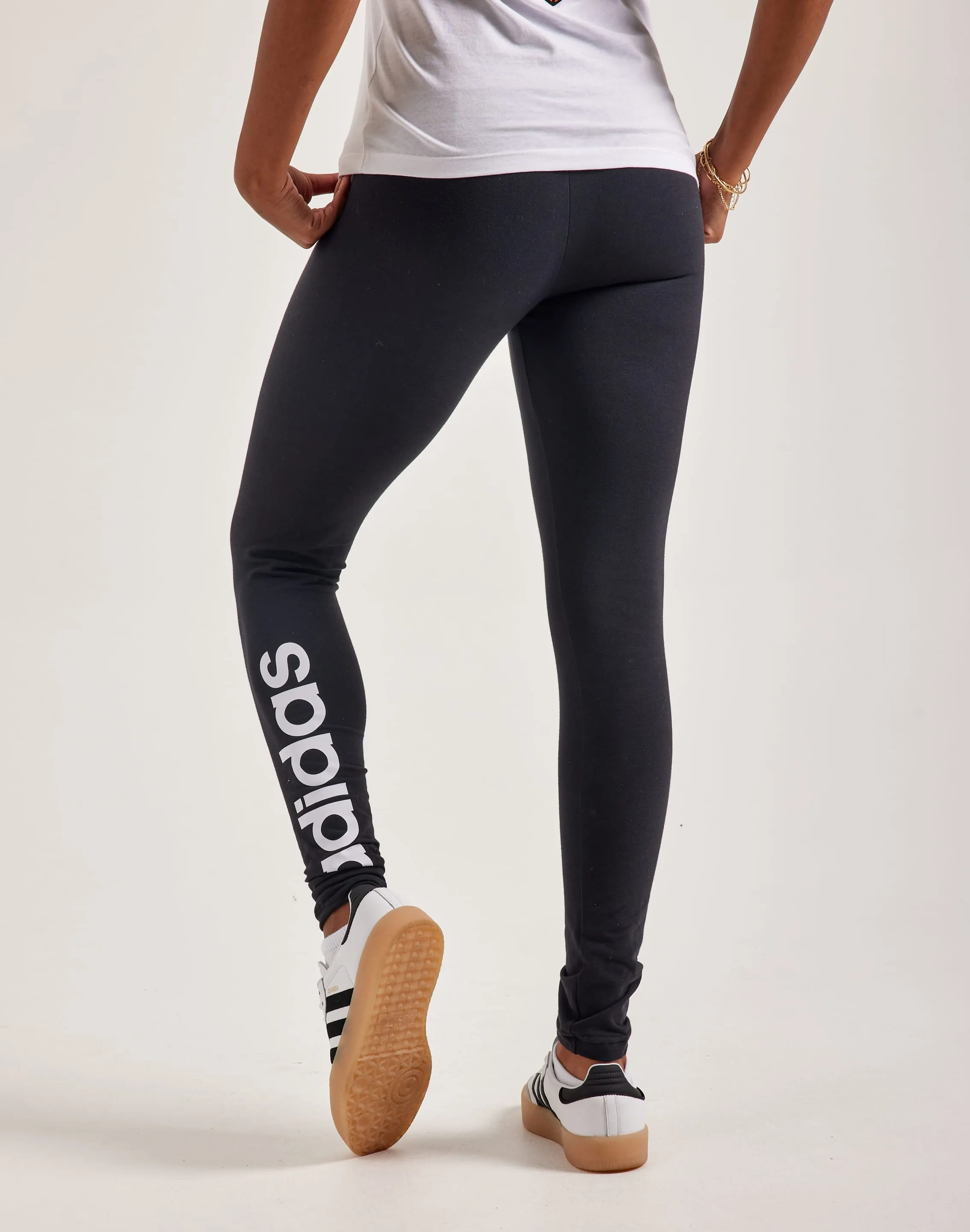 Adidas Essentials High-Waisted Logo Leggings