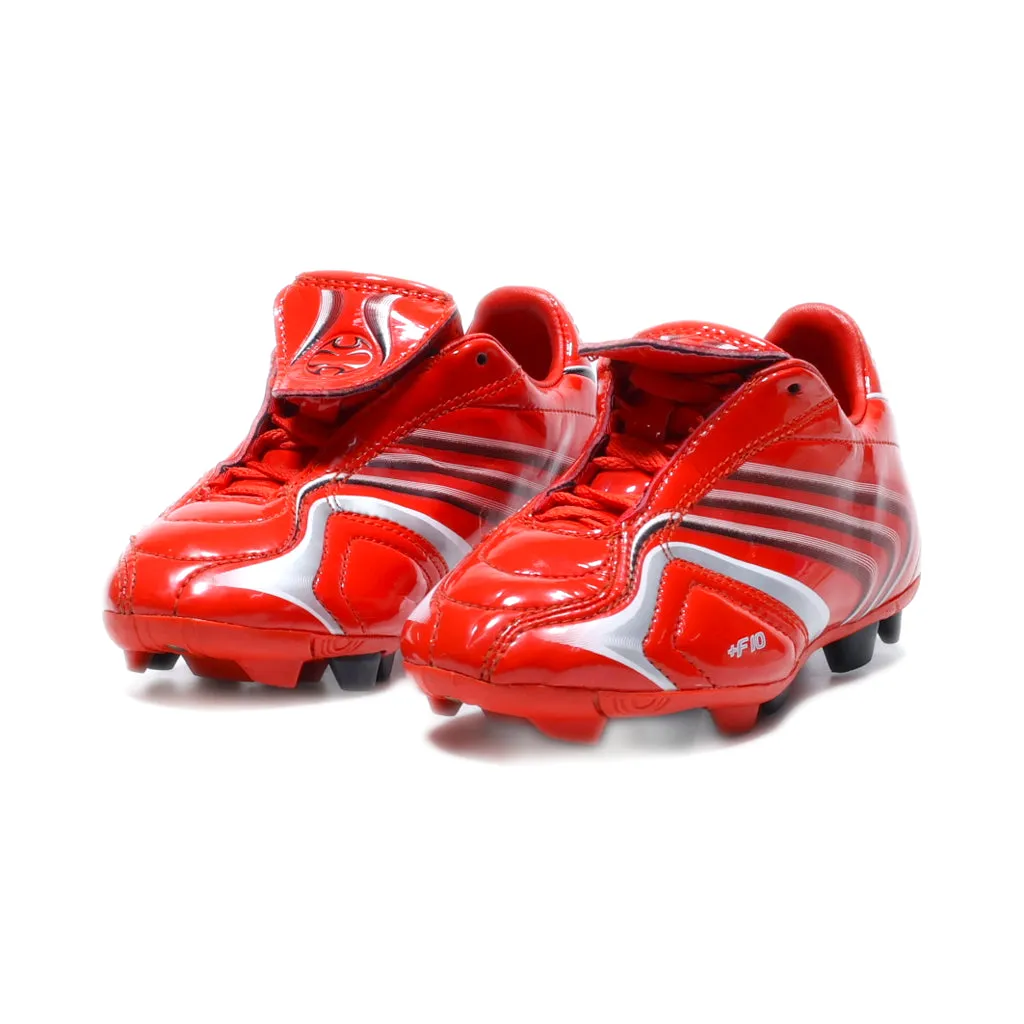 Adidas F10 Sport Shoes Leather Red Colour For Kids