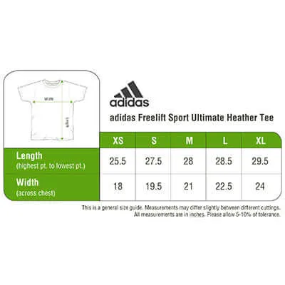 adidas Freelift Sport Ultimate Heather Tee