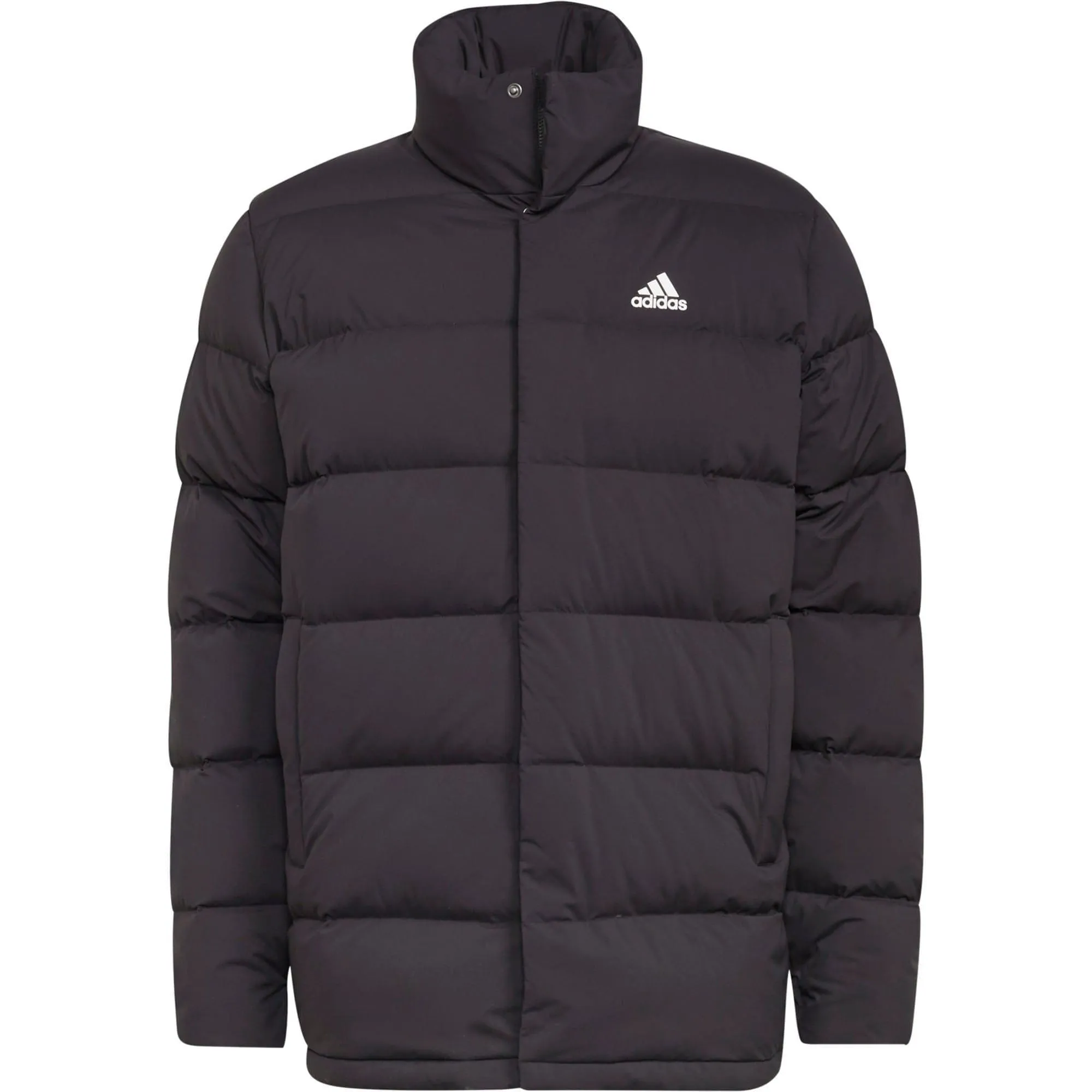 adidas Helionic Mid-Length Mens Down Jacket - Black