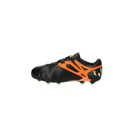 Adidas Laceup Football Sport Shoes Leather Black Colour For Kids