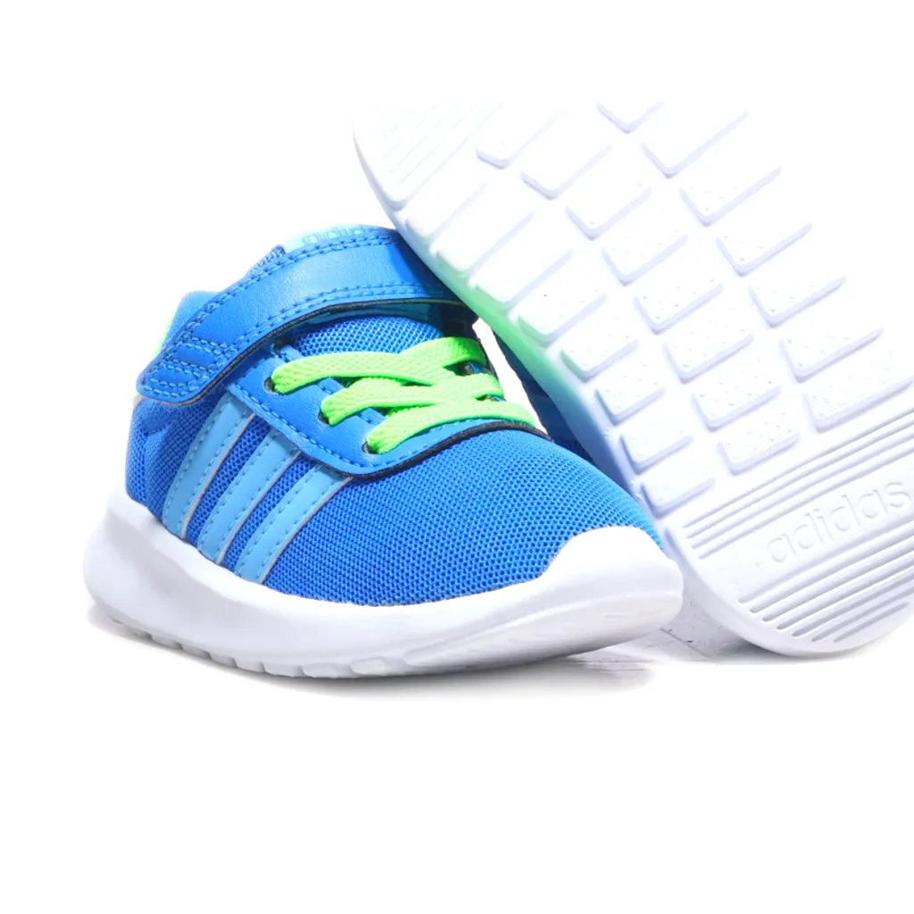 Adidas Lite Racer Sport Shoes Fabric Blue Colour For Kids