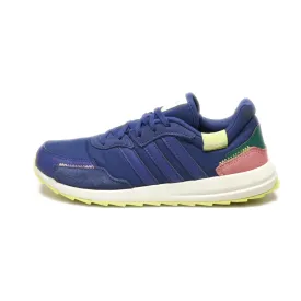 Adidas Neo Retrorun Low-Top Sneakers Leather Blue Colour For Women