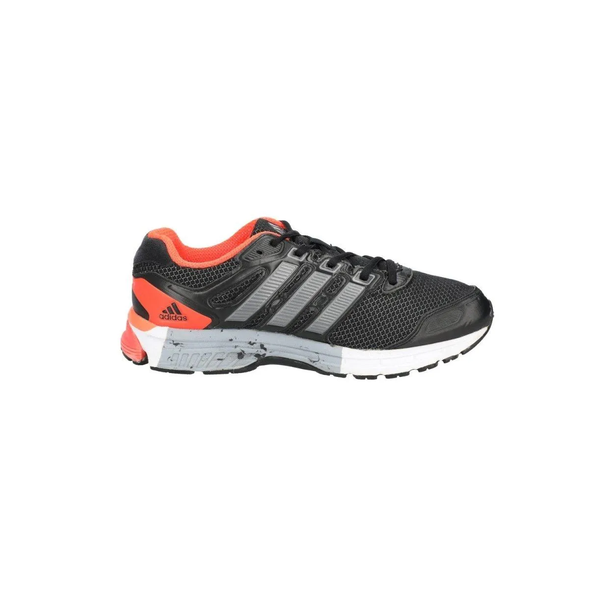 Adidas Nova Stability Running Sport Shoes Fabric Black Colour For Men