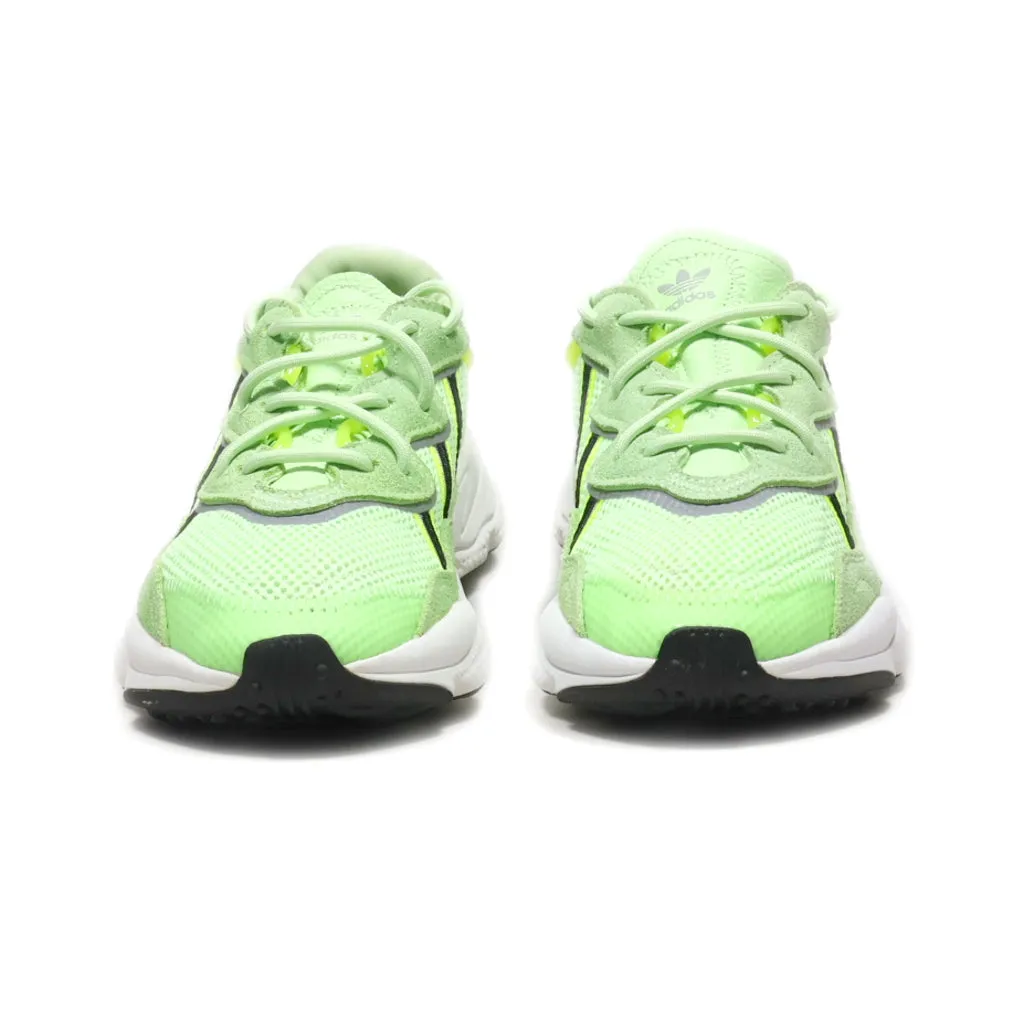 Adidas Ozweego Sport Shoes Leather Green Colour For Women