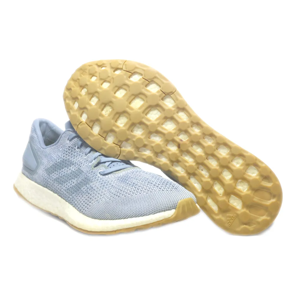 Adidas Pureboost Sport Shoes Fabric Blue Colour For Men