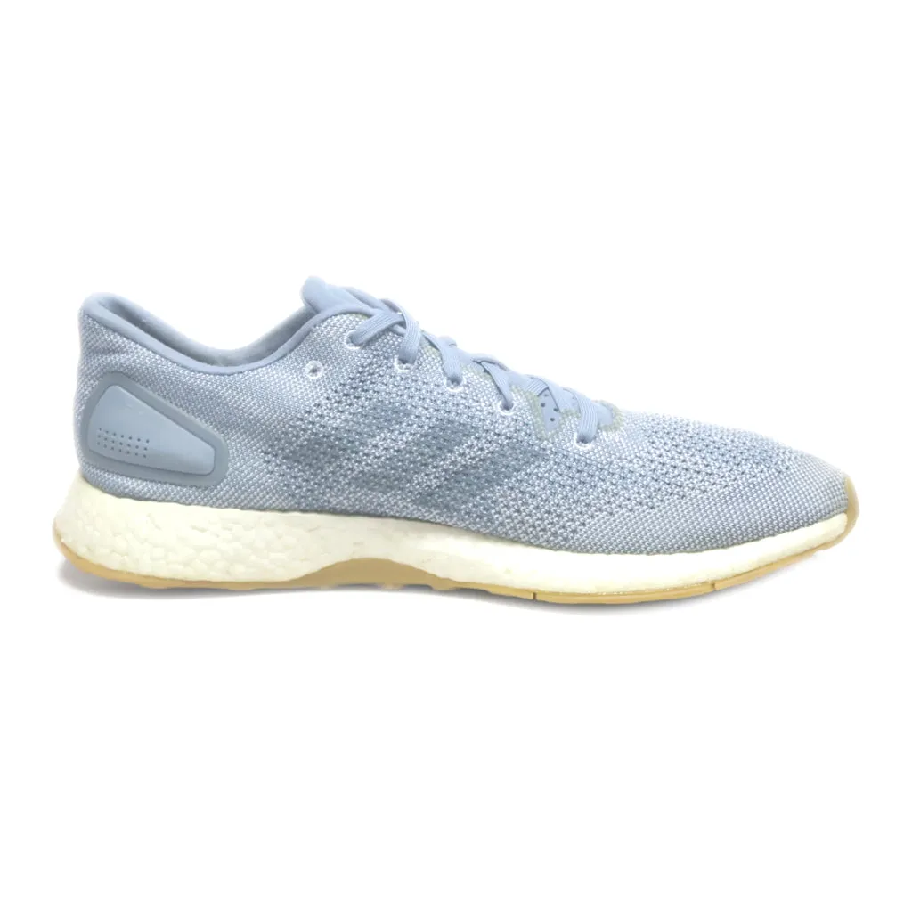 Adidas Pureboost Sport Shoes Fabric Blue Colour For Men