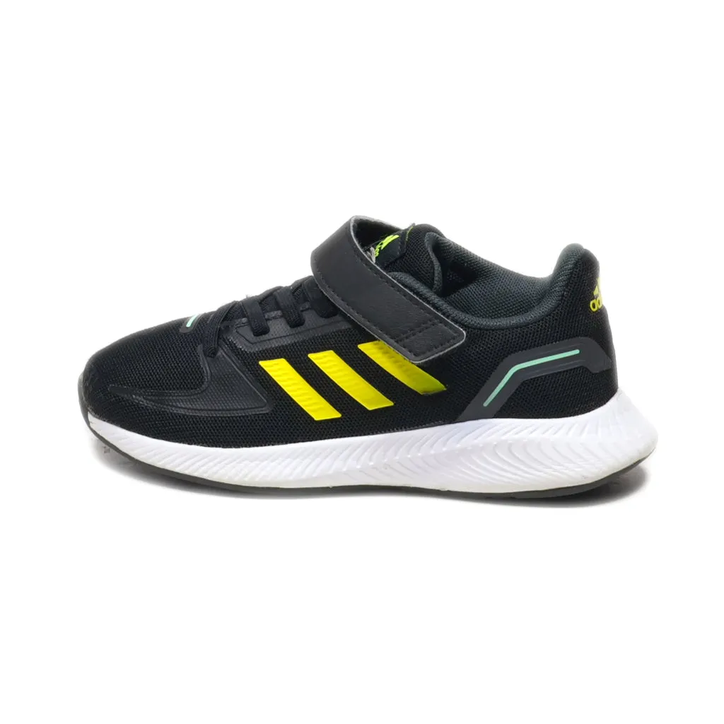 Adidas Runfalcon 2.0 El Sport Shoes Leather Black Colour For Kids