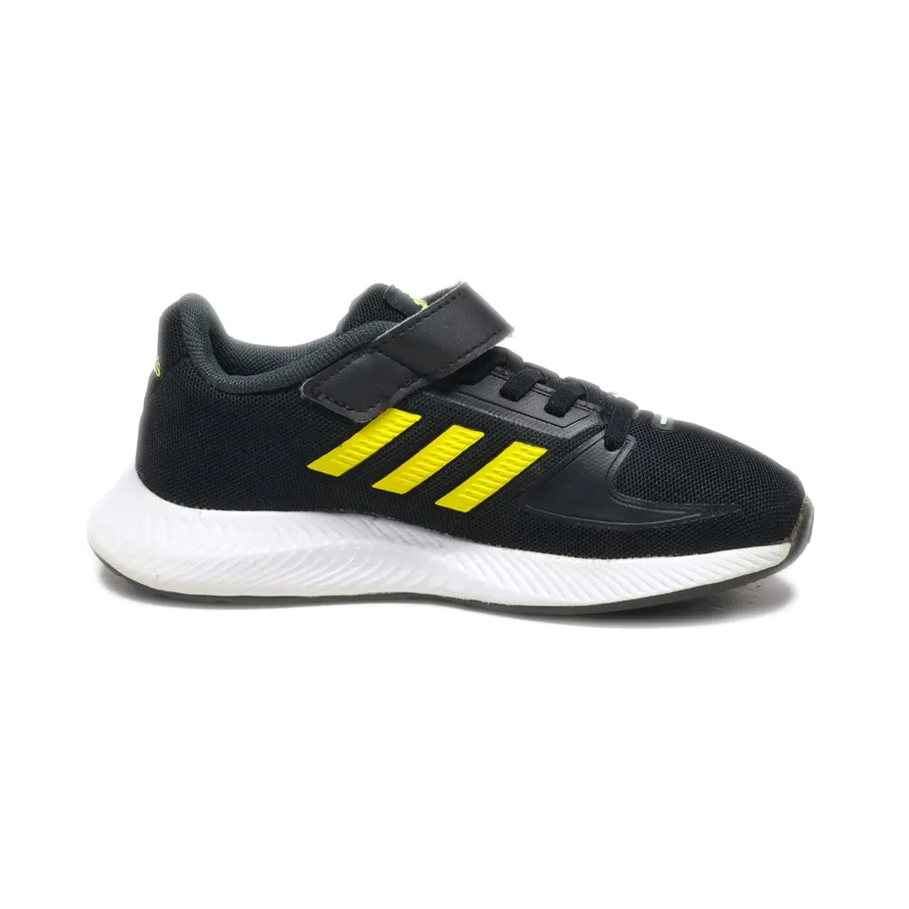 Adidas Runfalcon 2.0 El Sport Shoes Leather Black Colour For Kids