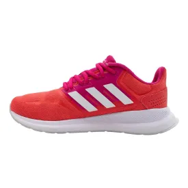 Adidas Runfalcon Running Sport Shoes Fabric Orange Colour For Kids