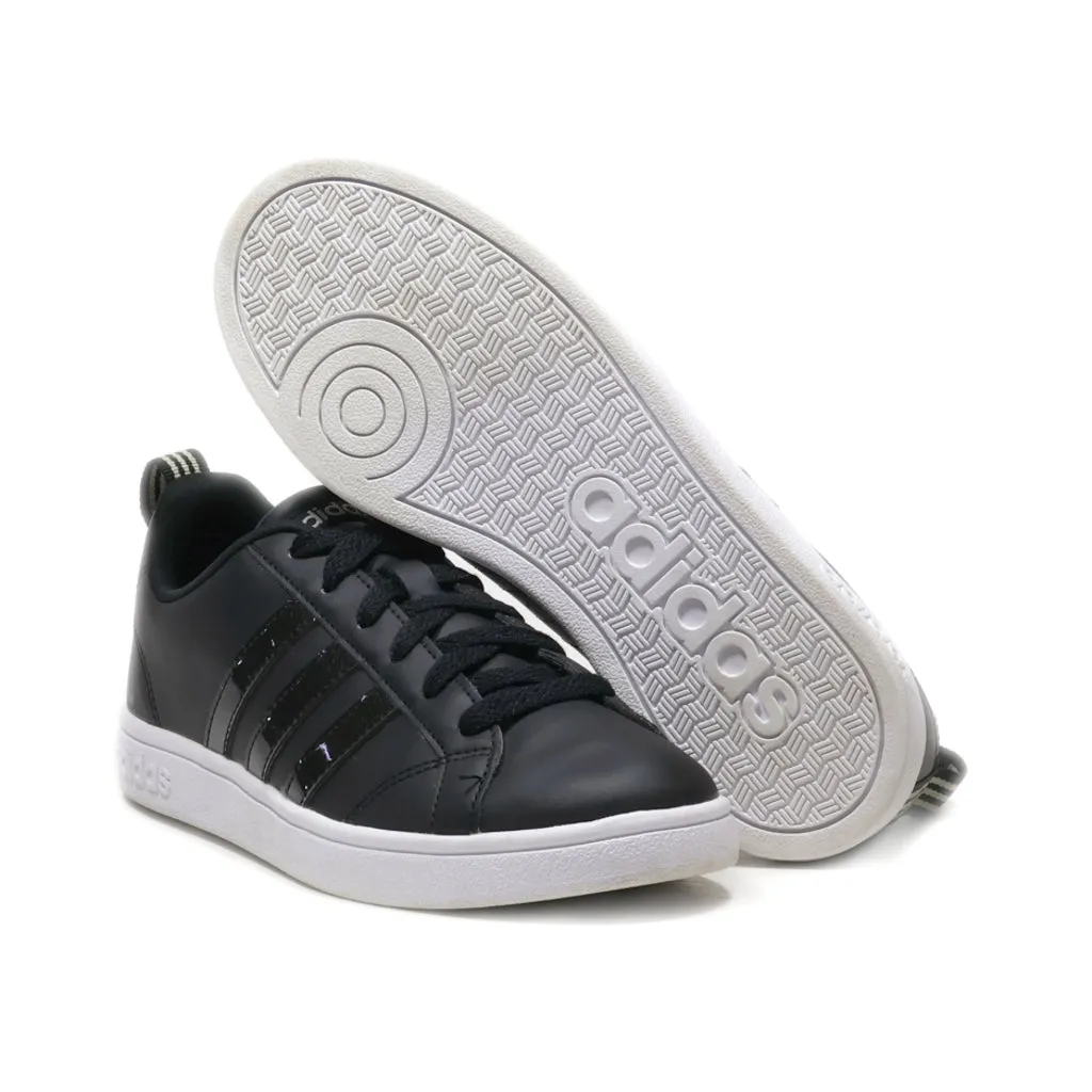 Adidas Sport Shoes Pu Leather Black Colour For Women