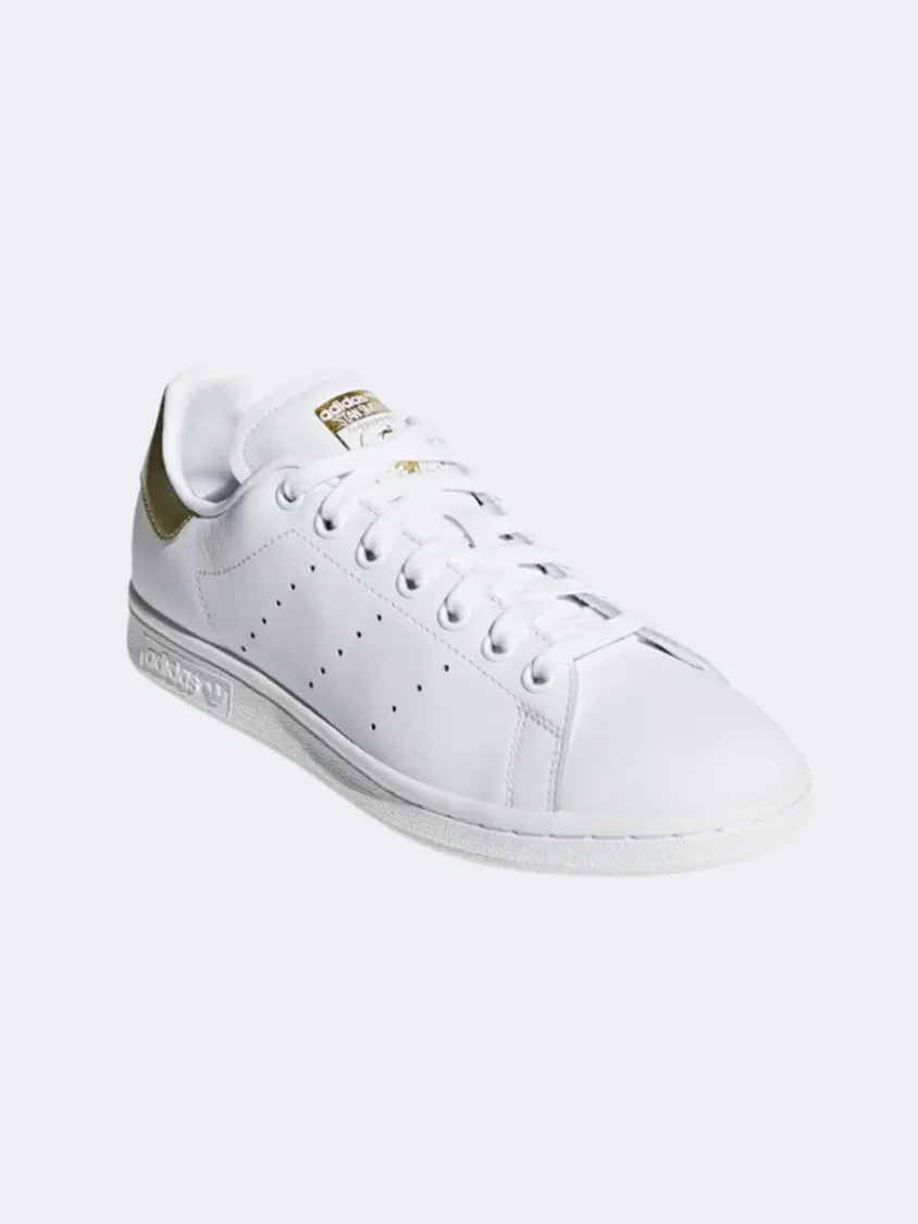 Adidas Stan Smith Women Original Shoes White/Gold