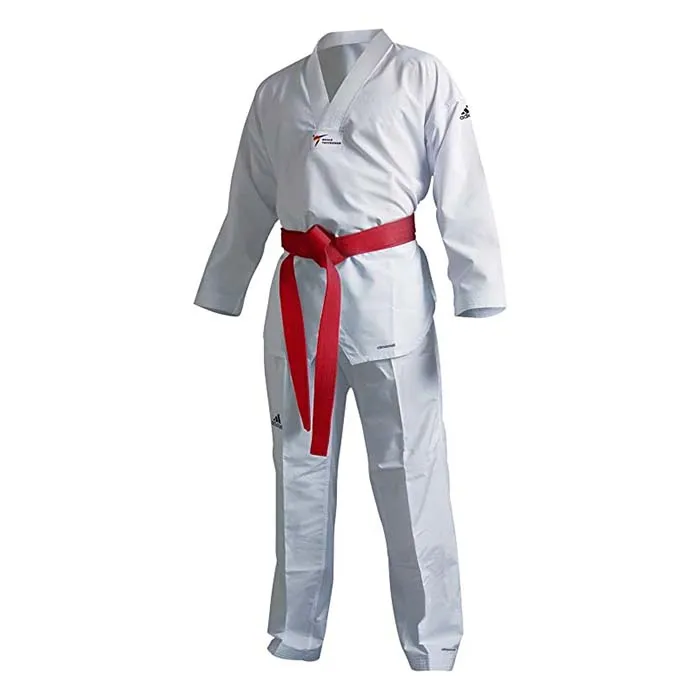 adidas Taekwondo Eco Fighter Uniform Ultralight 100% Polyester WT Approved