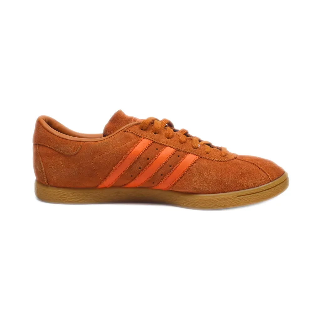 Adidas Tobacco Low-Top Sneakers Suede Orange Colour For Men