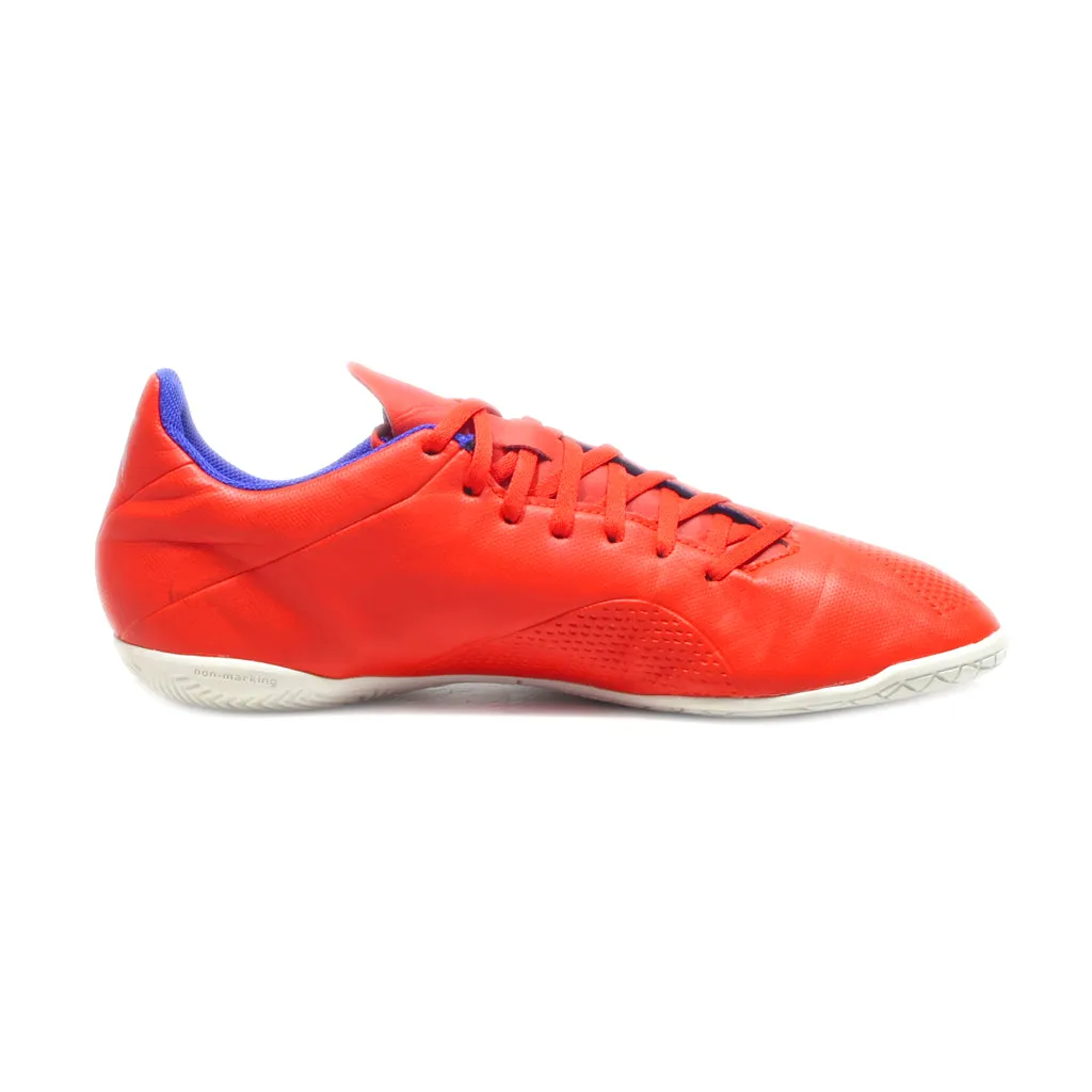 Adidas X 18.4 Sport Shoes Leather Red Colour For Men