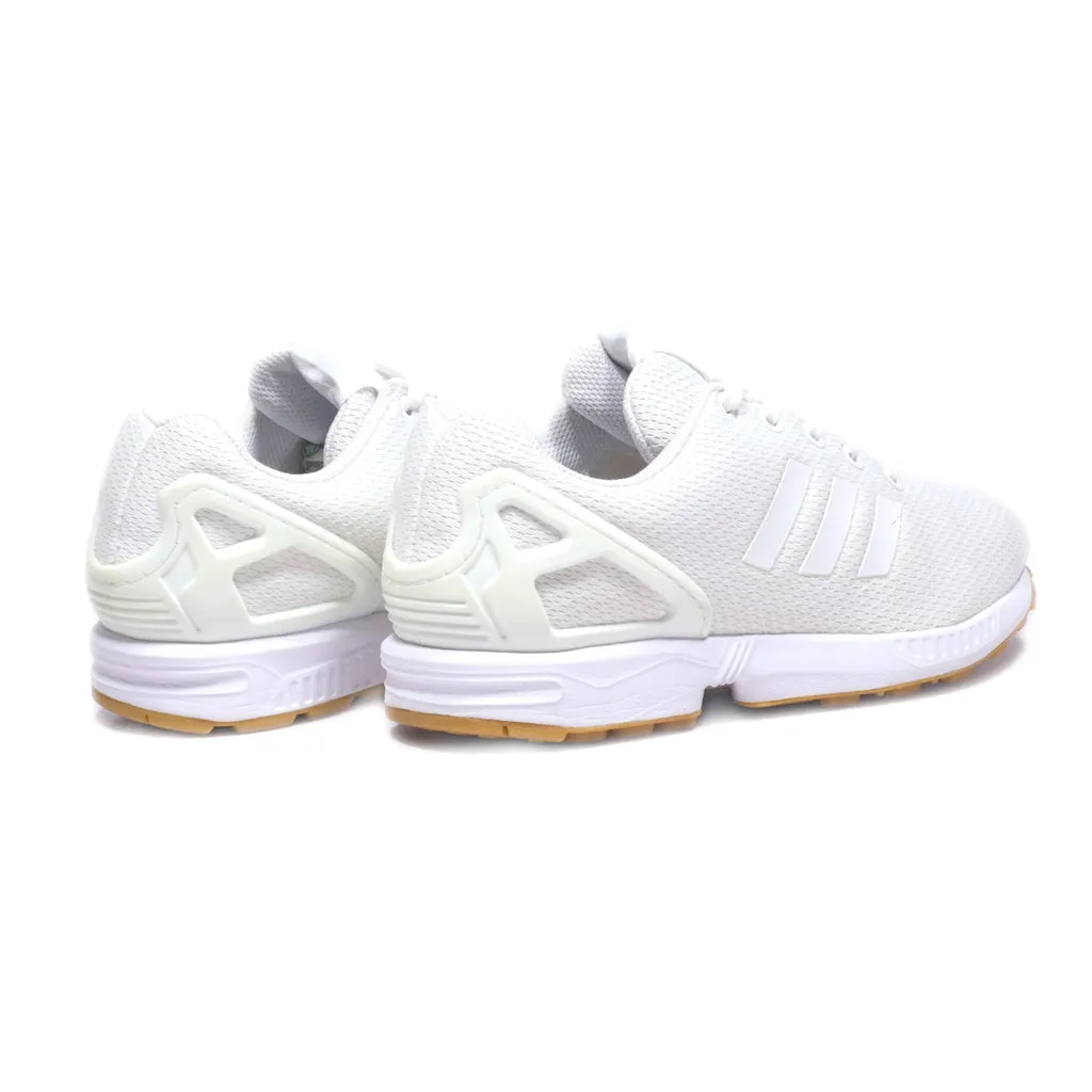 Adidas Zx Flux Sport Shoes Fabric White Colour For Women