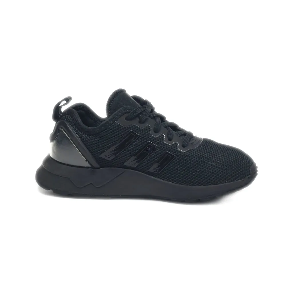 Adidas Zx Flux Sport Shoes Leather Black Colour For Kids