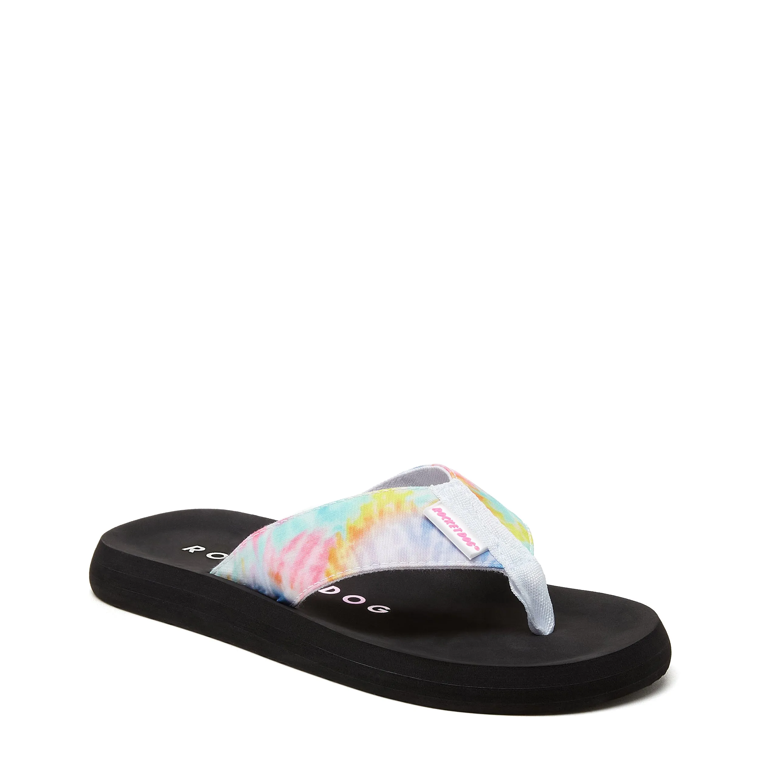 Adios Pastel Tie Dye Flip-Flops