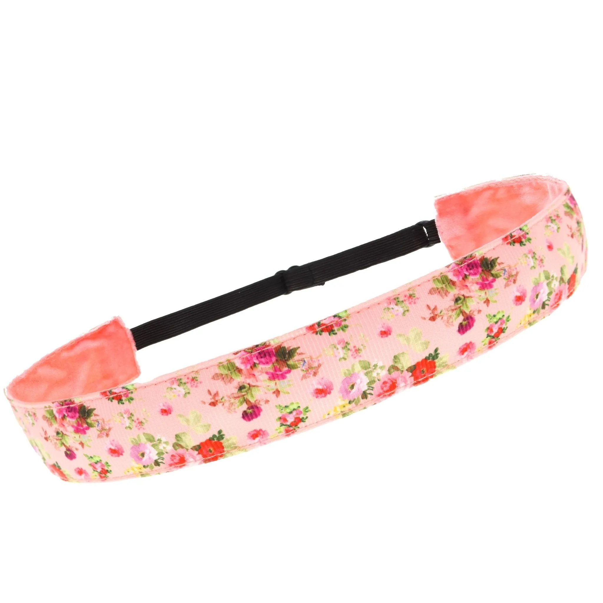 Adjustable No Slip Floral Headband