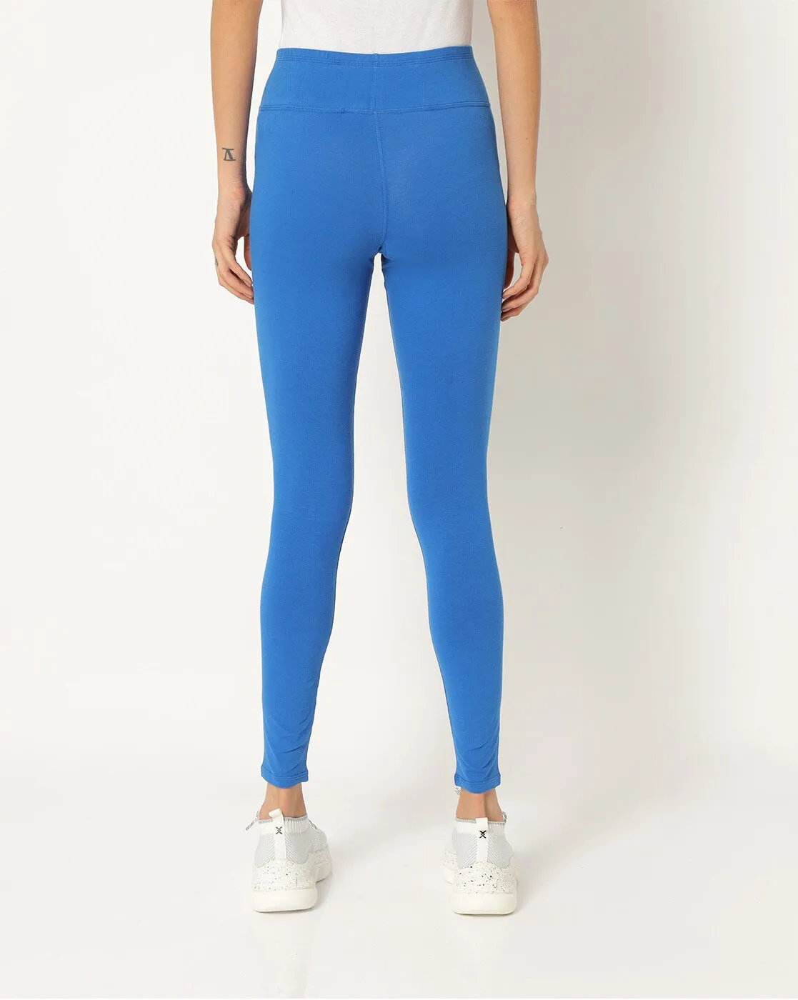 Adorna Active Leggings - Royal Blue