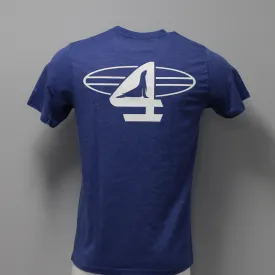 Adult Blue -The Simple Surfer - Short Sleeve