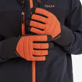 Adventure Ski Gloves - Dark Orange