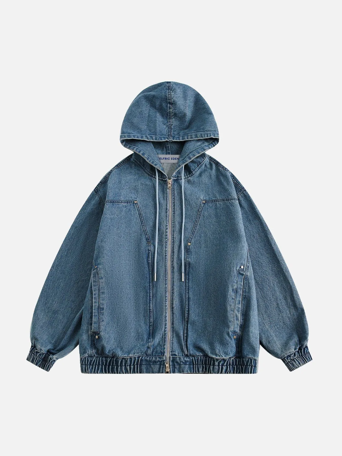 Aelfric Eden Denim Zip Up Hoodie