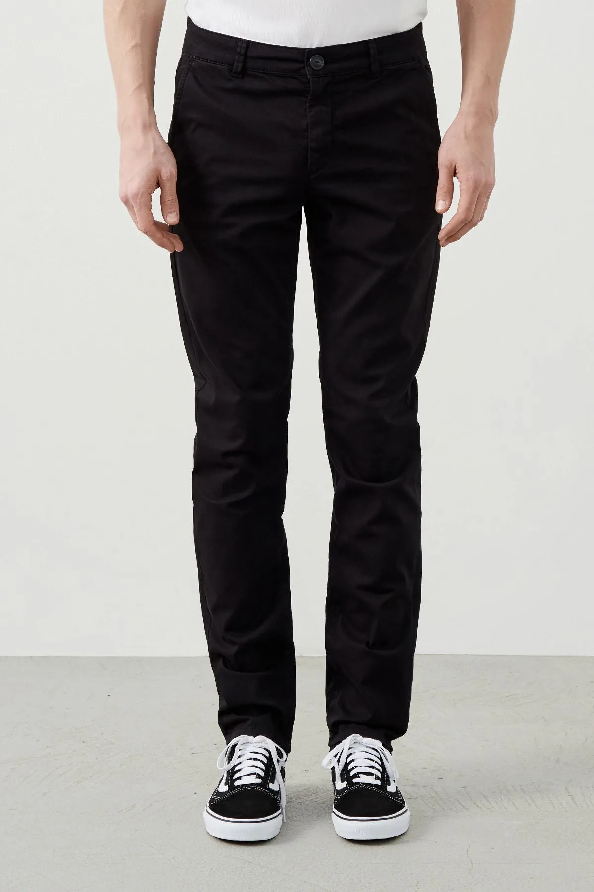 Af Slim Fit Black Men's Chino