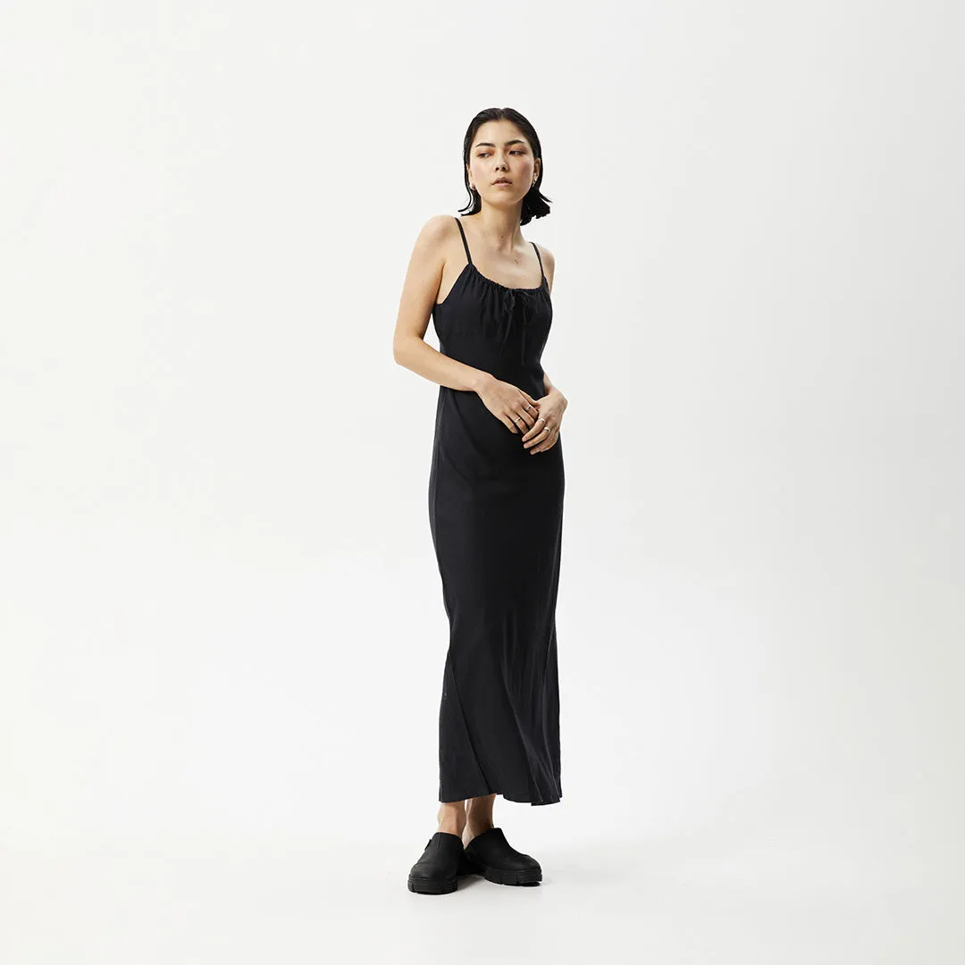 AFENDS Womens Dallas - Maxi Dress - Black